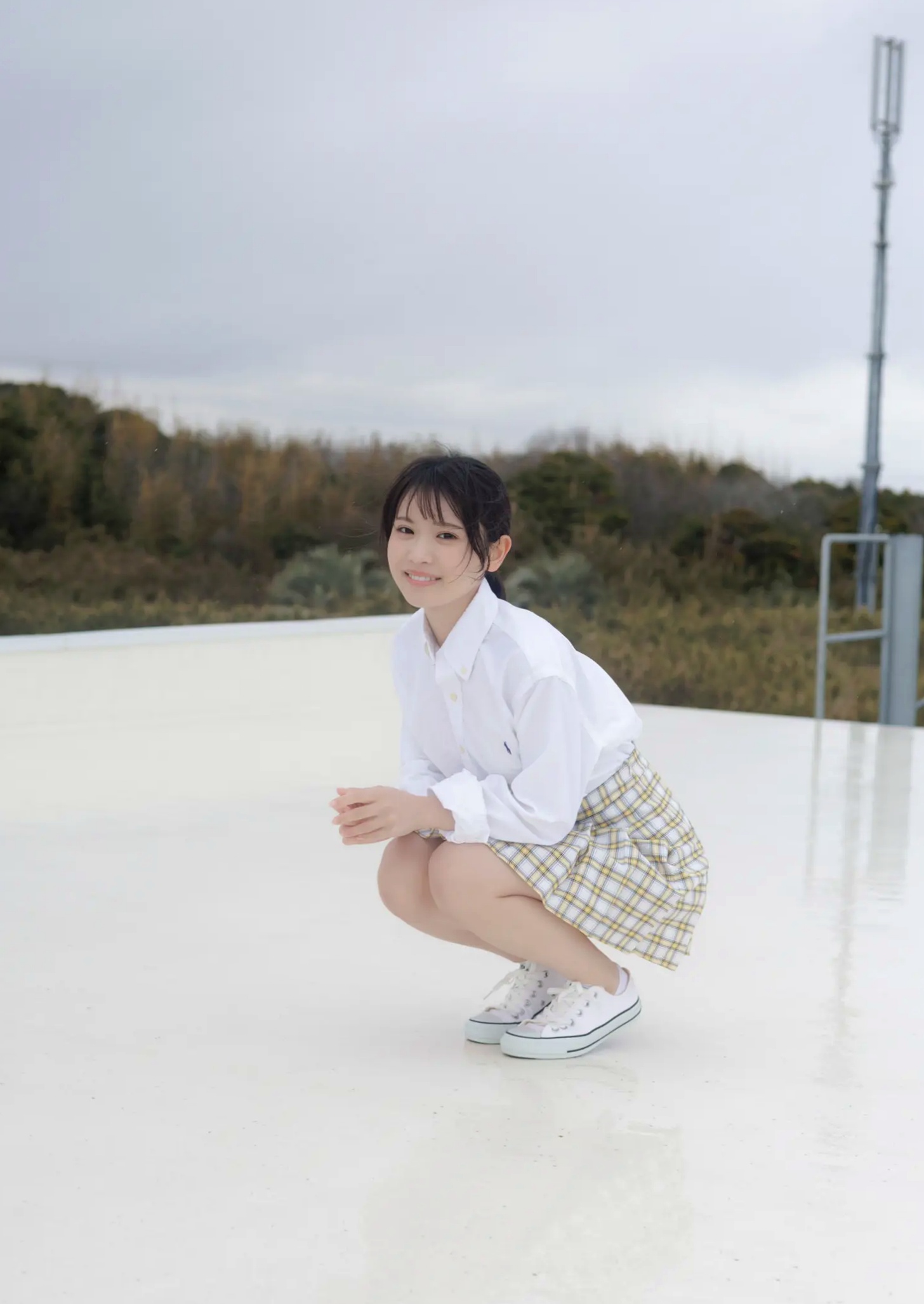 Gallery - 芳賀礼 - 难波第一可爱美少女 居家白色内衣清纯写真日本内衣家居清纯养眼 女神私房照_秀色女神 - image 41