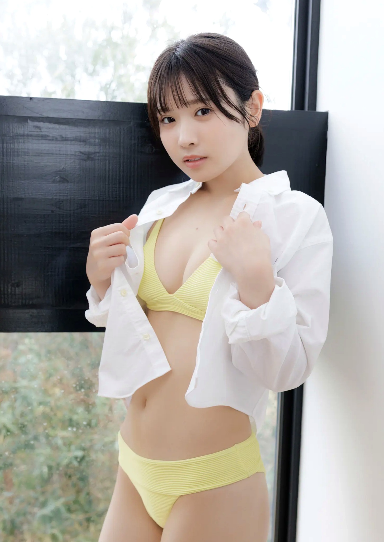 Gallery - 芳賀礼 - 难波第一可爱美少女 居家白色内衣清纯写真日本内衣家居清纯养眼 女神私房照_秀色女神 - image 47