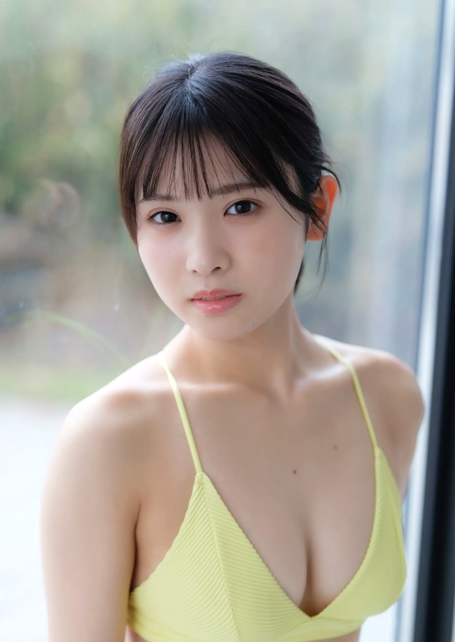 Gallery - 芳賀礼 - 难波第一可爱美少女 居家白色内衣清纯写真日本内衣家居清纯养眼 女神私房照_秀色女神 - image 48
