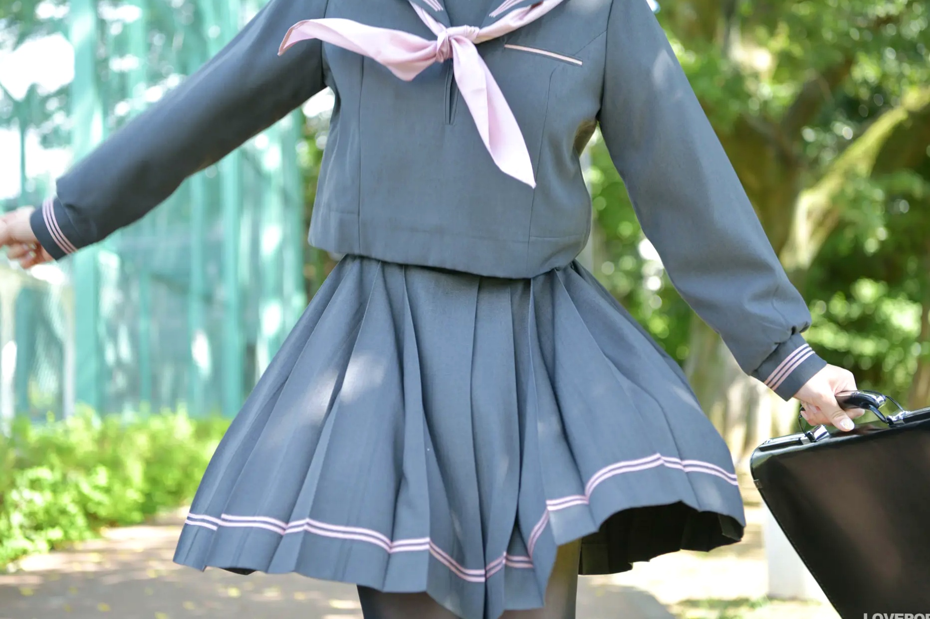 [LOVEPOP] 桜井紗稀 Saki Sakurai Photoset 02 日系JK水手校服黑丝写真