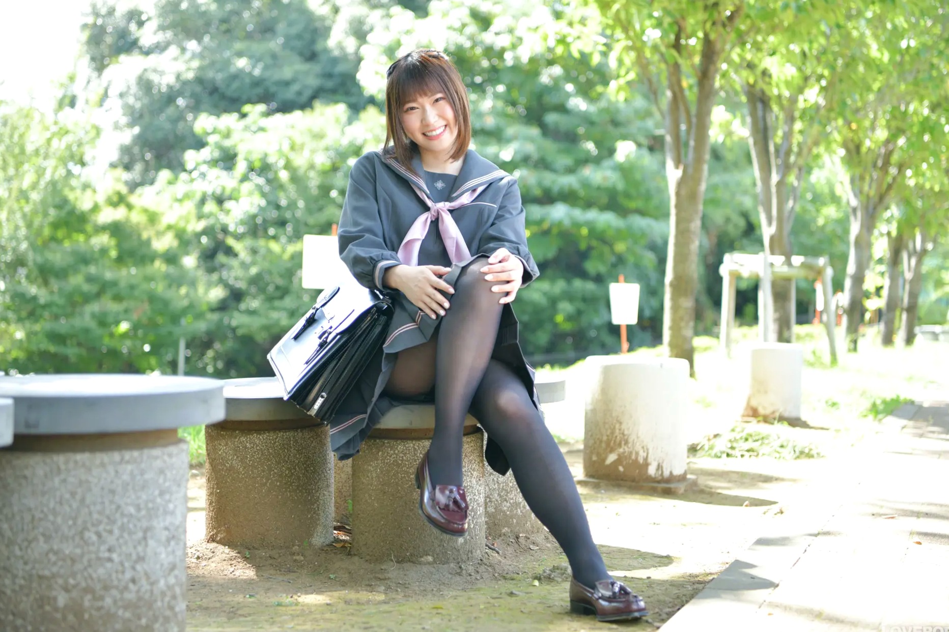 [LOVEPOP] 桜井紗稀 Saki Sakurai Photoset 02 日系JK水手校服黑丝写真