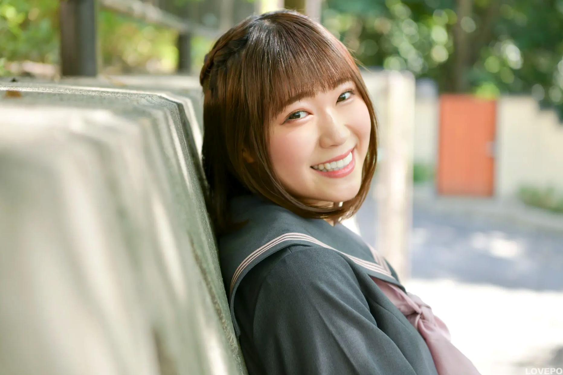 [LOVEPOP] 桜井紗稀 Saki Sakurai Photoset 02 日系JK水手校服黑丝写真