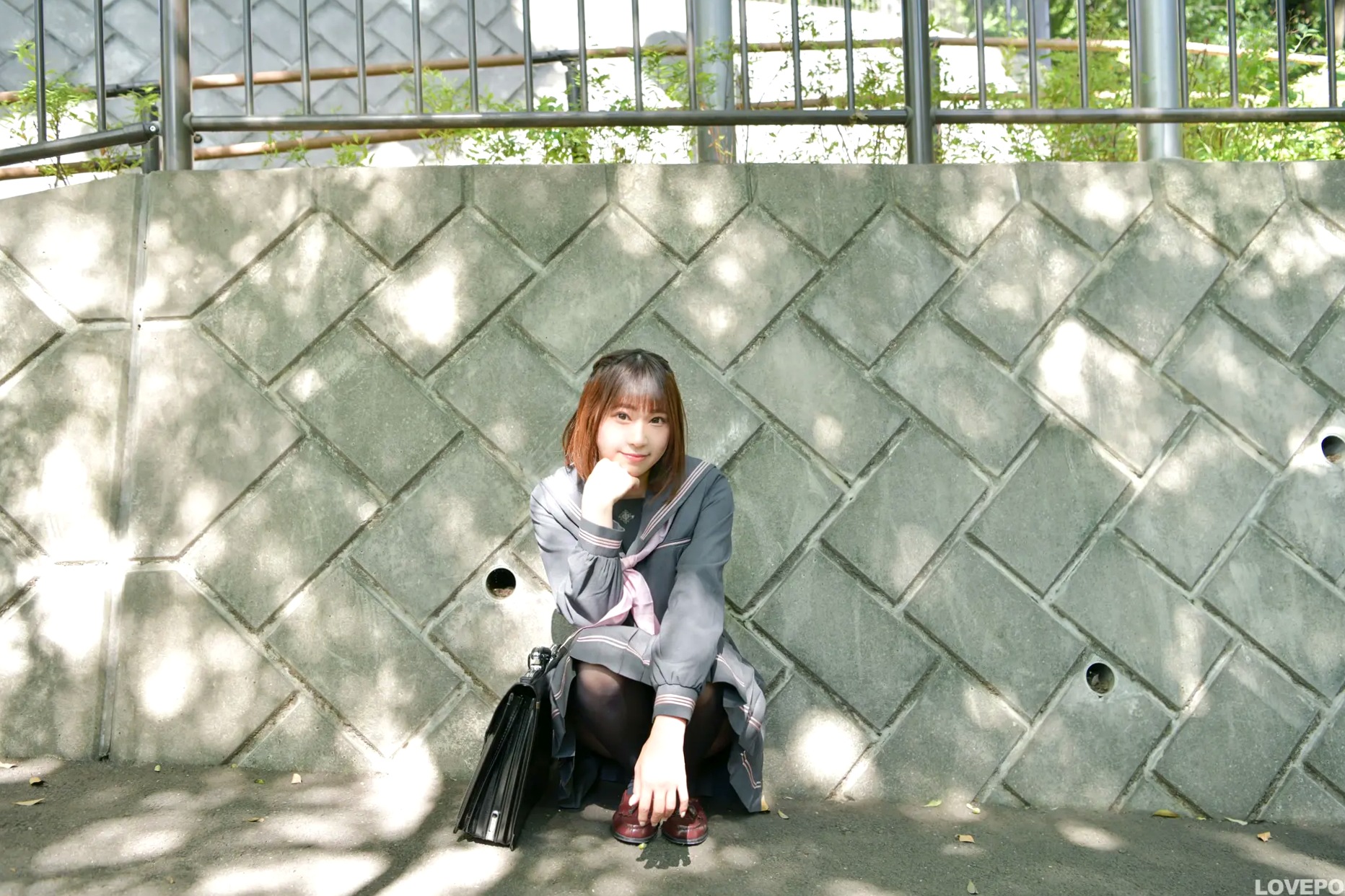 [LOVEPOP] 桜井紗稀 Saki Sakurai Photoset 02 日系JK水手校服黑丝写真