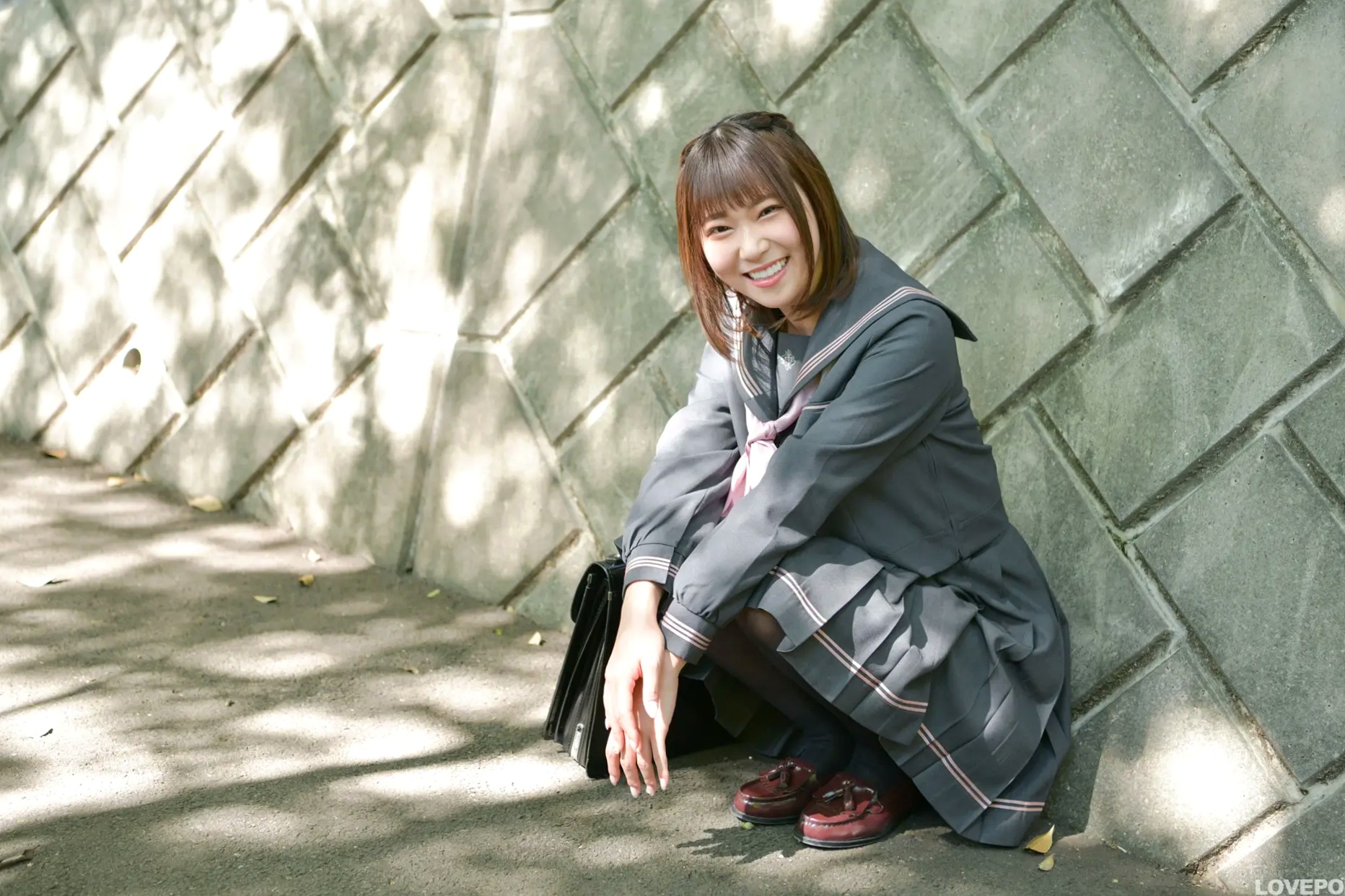 [LOVEPOP] 桜井紗稀 Saki Sakurai Photoset 02 日系JK水手校服黑丝写真