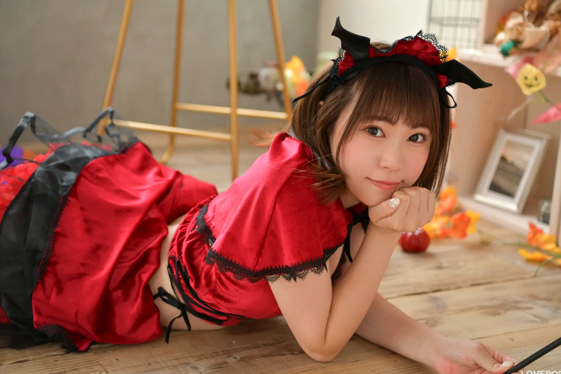 Gallery - [LOVEPOP] Saki Sakurai 桜井紗稀 Photoset 01 红色小魔女角色扮演性感美胸写真日本角色扮演性感波涛胸涌萌系 女神私房照_秀色女神 - image 63