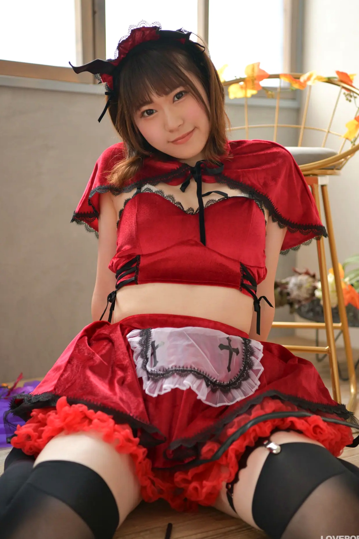 Gallery - [LOVEPOP] Saki Sakurai 桜井紗稀 Photoset 01 红色小魔女角色扮演性感美胸写真日本角色扮演性感波涛胸涌萌系 女神私房照_秀色女神 - image 80