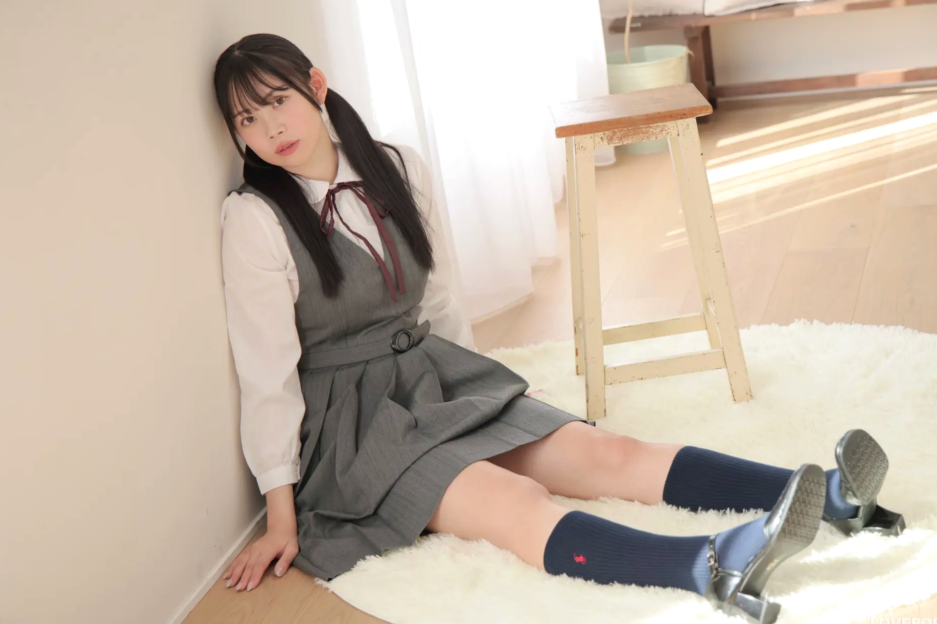 Gallery - [LOVEPOP] Seina Shinomi 篠見星奈 Photoset 10 日系清纯校服私房写真日本清纯校服制服家居 女神私房照_秀色女神 - image 26