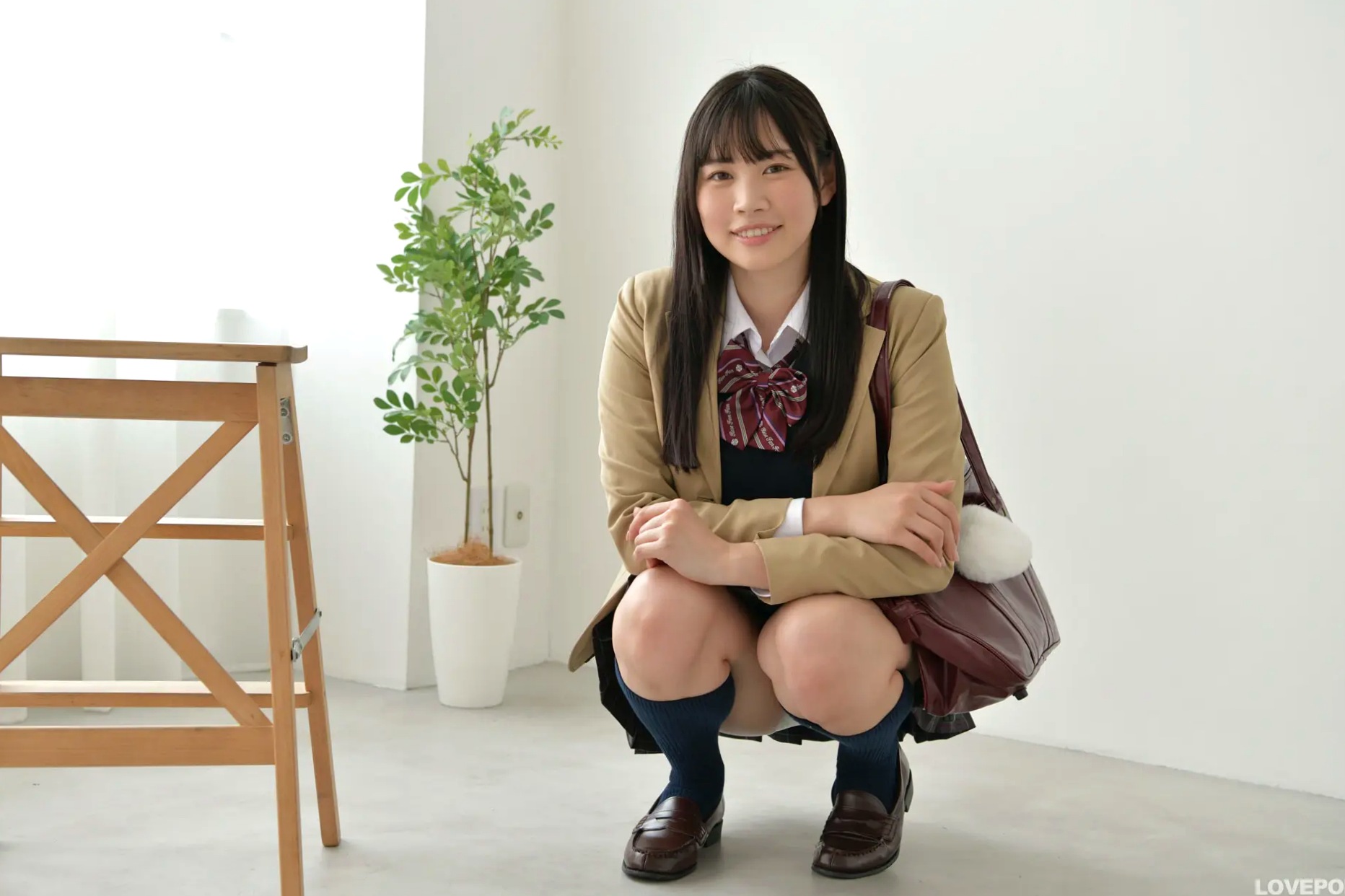 Gallery - [LOVEPOP] Seina Shinomi 篠見星奈 Photoset 08 日系高中校服清纯制服写真日本清纯校服制服治愈系 女神私房照_秀色女神 - image 14