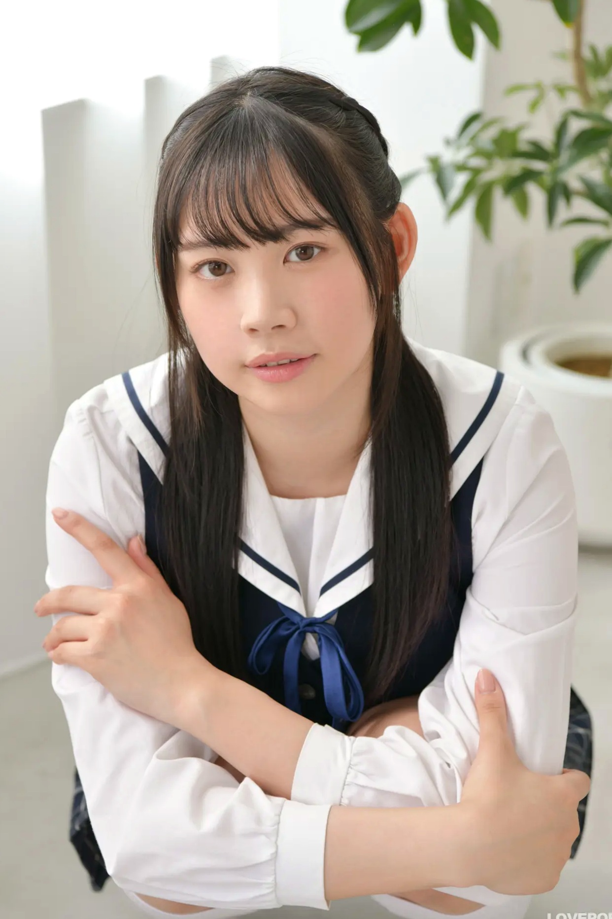 Gallery - [LOVEPOP] Seina Shinomi 篠見星奈 Photoset 06 日系清纯校服制服美腿写真日本校服制服清纯美腿 女神私房照_秀色女神 - image 18