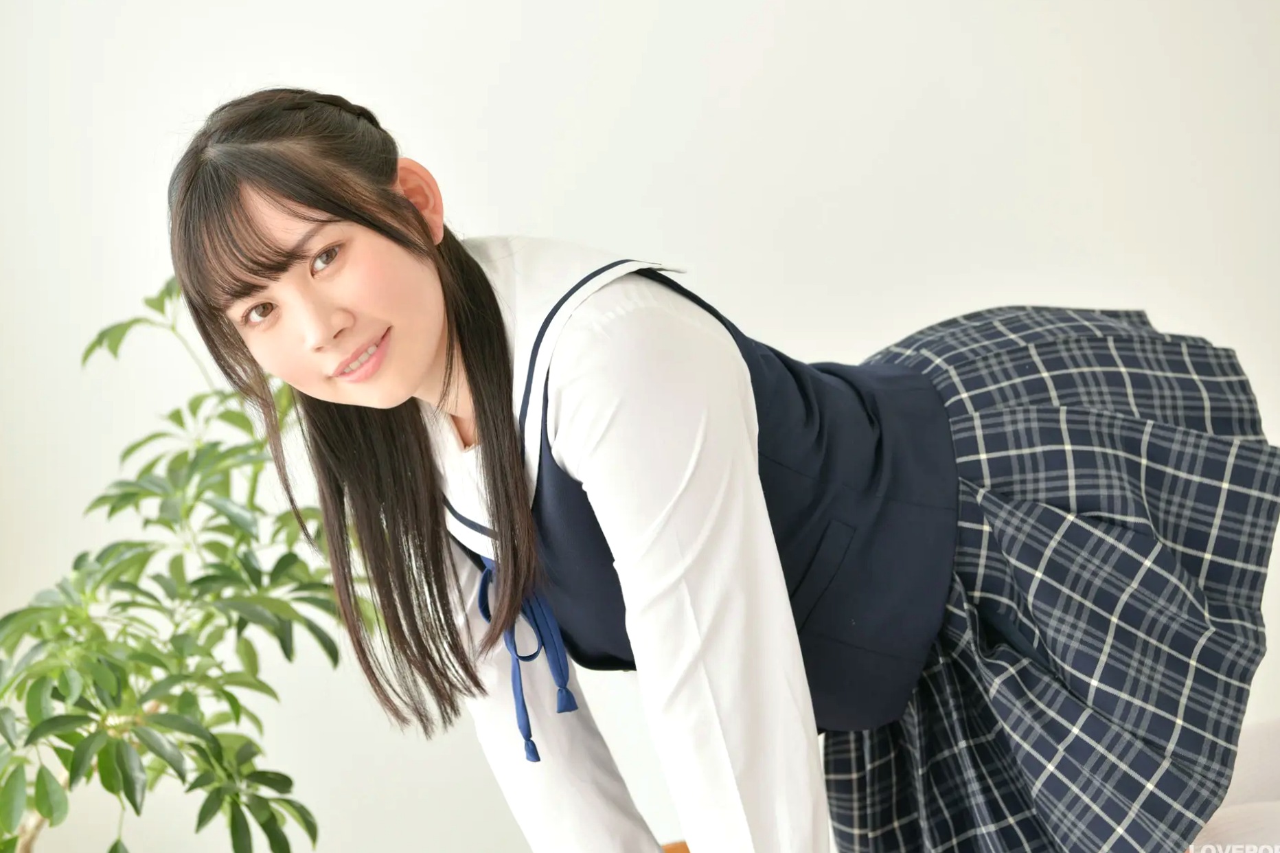 Gallery - [LOVEPOP] Seina Shinomi 篠見星奈 Photoset 06 日系清纯校服制服美腿写真日本校服制服清纯美腿 女神私房照_秀色女神 - image 63