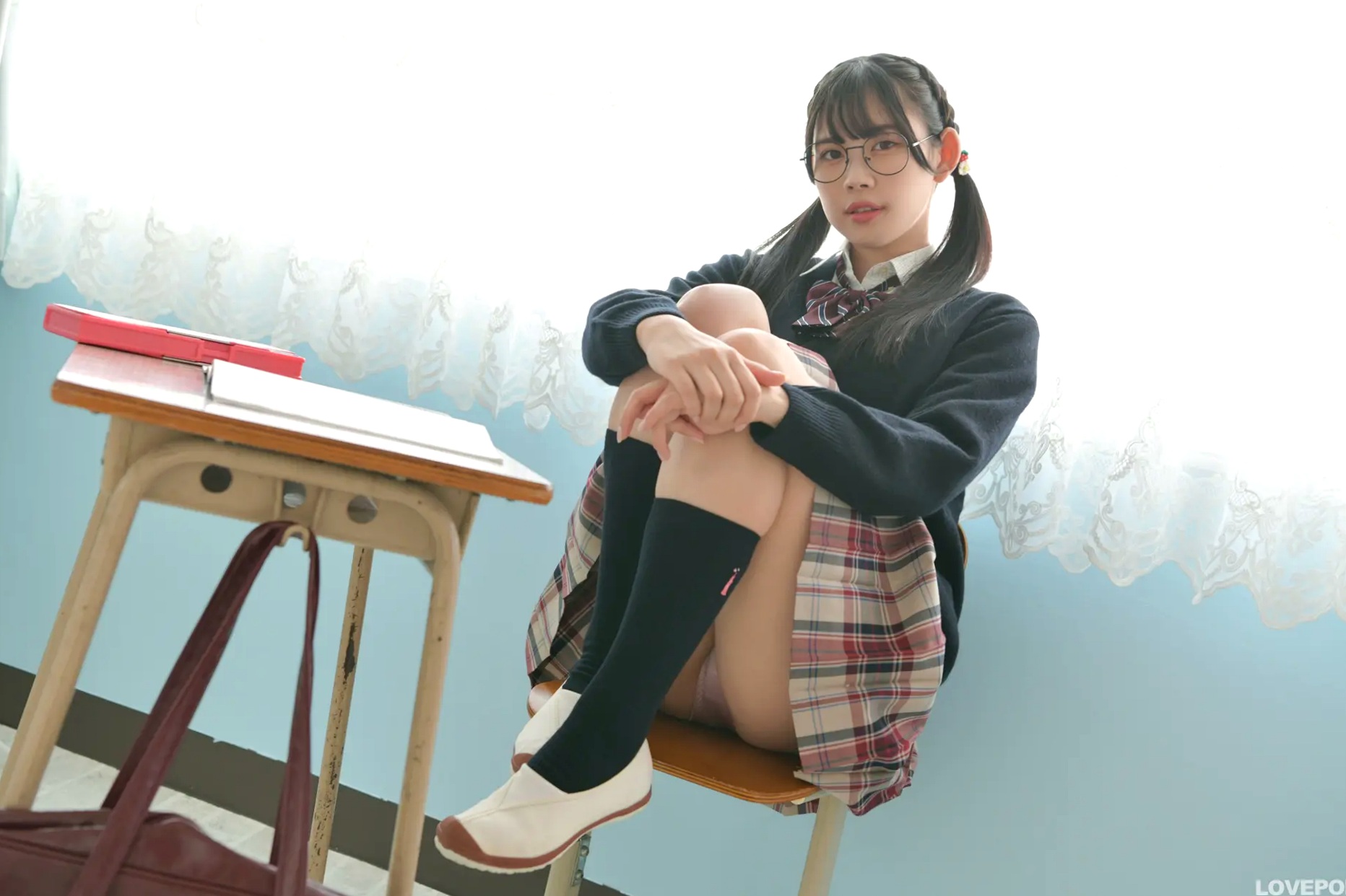 [LOVEPOP] Seina Shinomi 篠見星奈 Photoset 05 日系JK制服清纯校服美腿写真
