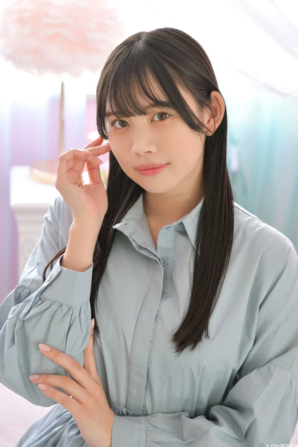 Gallery - [LOVEPOP] Seina Shinomi 篠見星奈 Photoset 04 衬衫裙居家清新私房写真日本清新家居私房照气质 女神私房照_秀色女神 - image 2