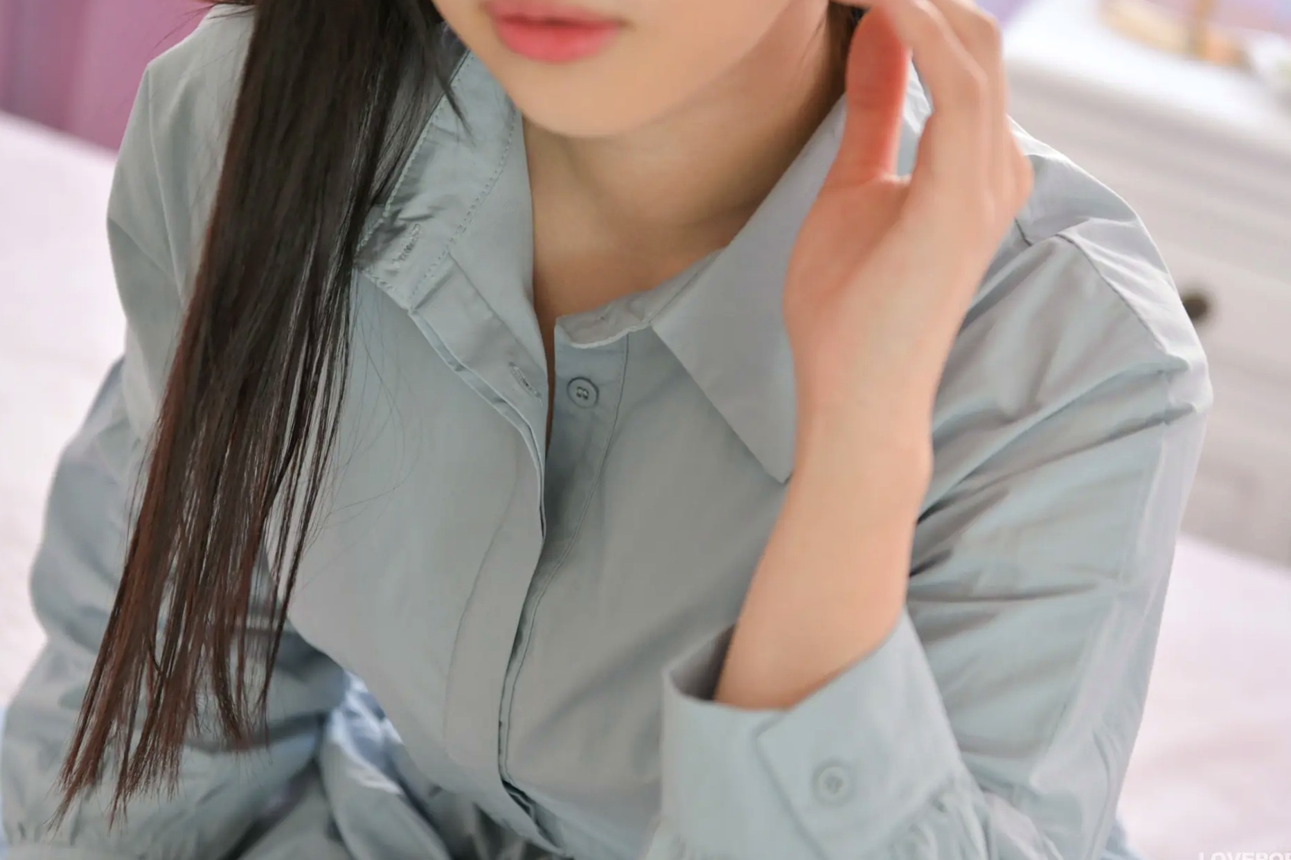 Gallery - [LOVEPOP] Seina Shinomi 篠見星奈 Photoset 04 衬衫裙居家清新私房写真日本清新家居私房照气质 女神私房照_秀色女神 - image 34