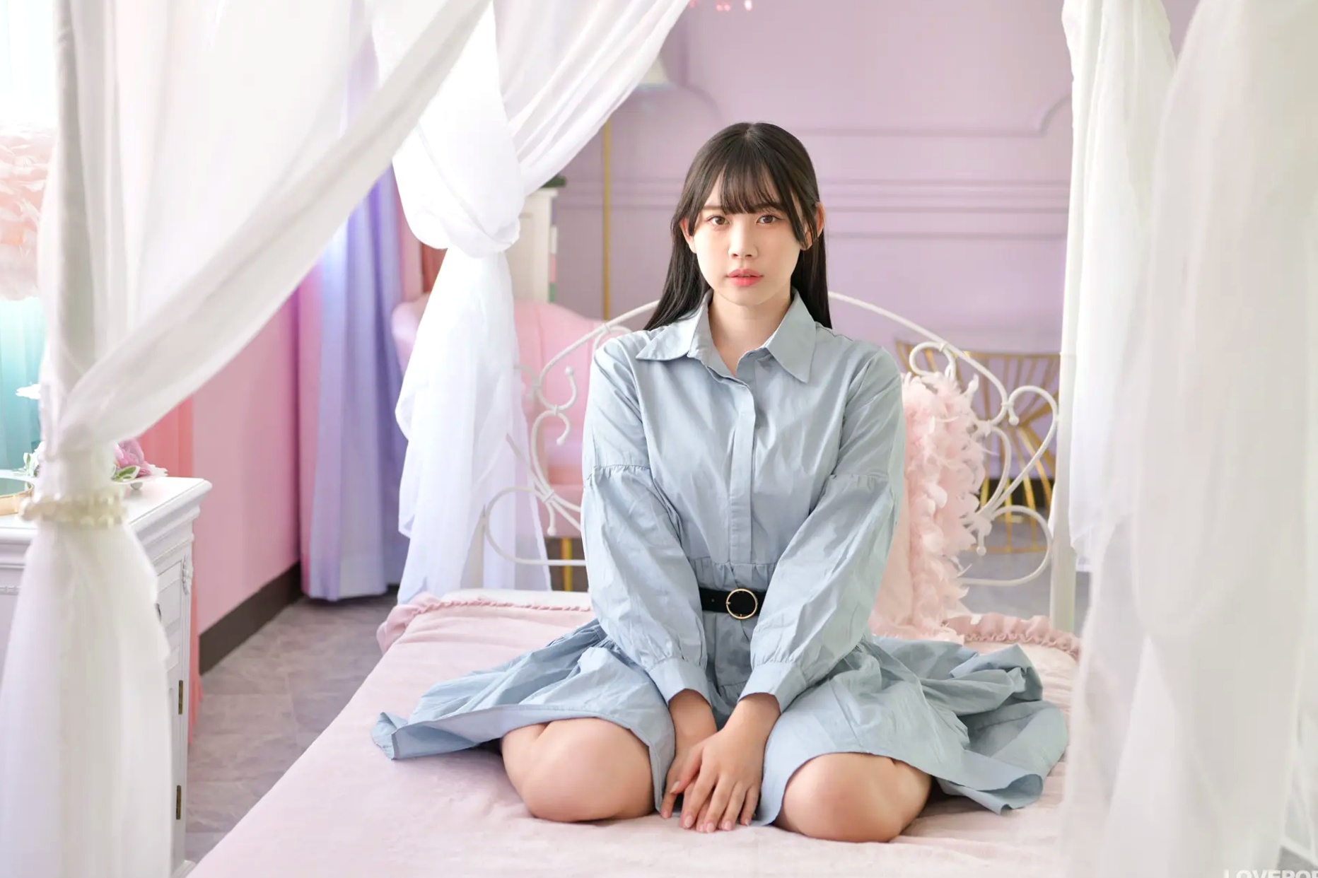 Gallery - [LOVEPOP] Seina Shinomi 篠見星奈 Photoset 04 衬衫裙居家清新私房写真日本清新家居私房照气质 女神私房照_秀色女神 - image 35