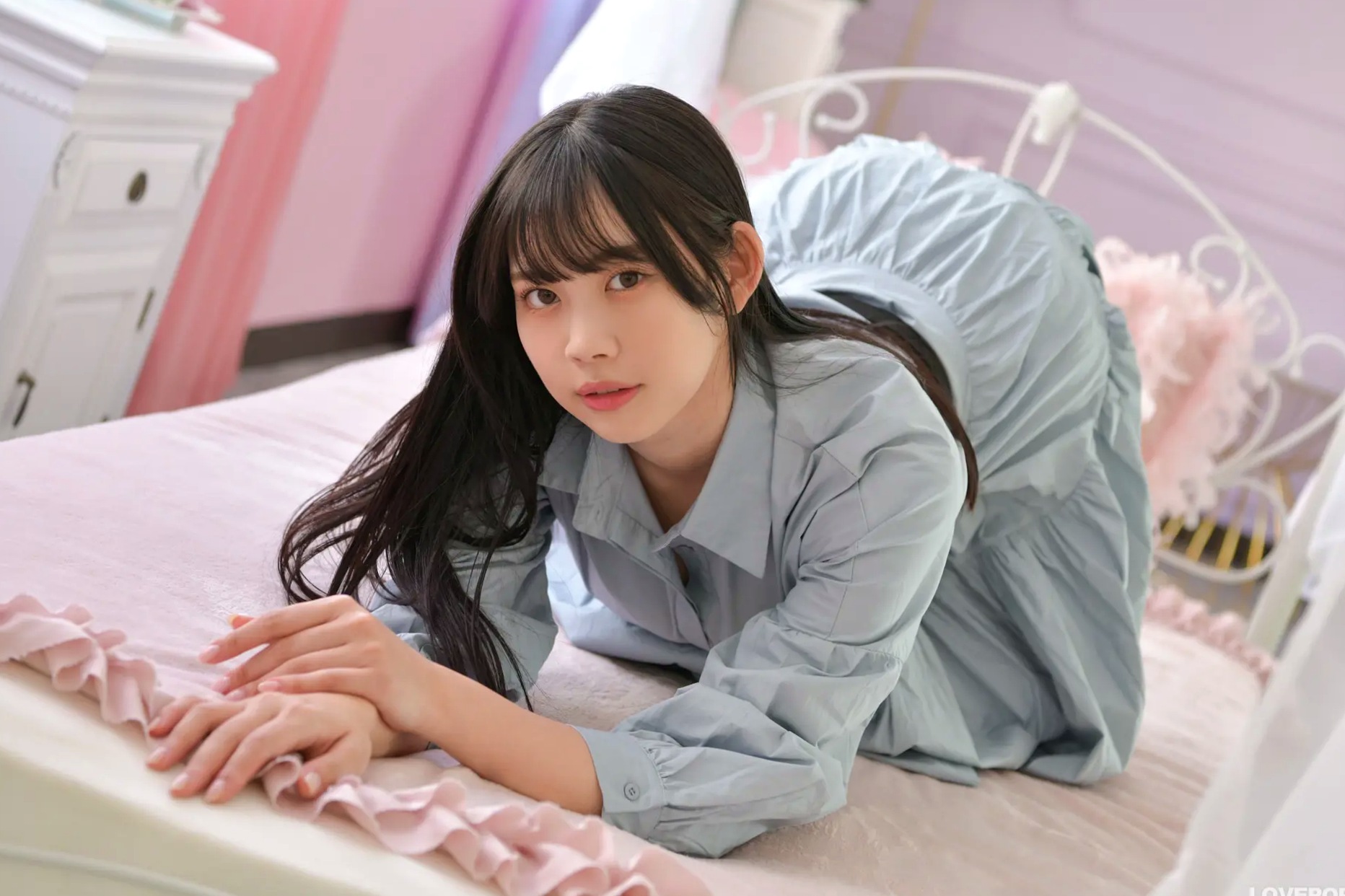 Gallery - [LOVEPOP] Seina Shinomi 篠見星奈 Photoset 04 衬衫裙居家清新私房写真日本清新家居私房照气质 女神私房照_秀色女神 - image 65