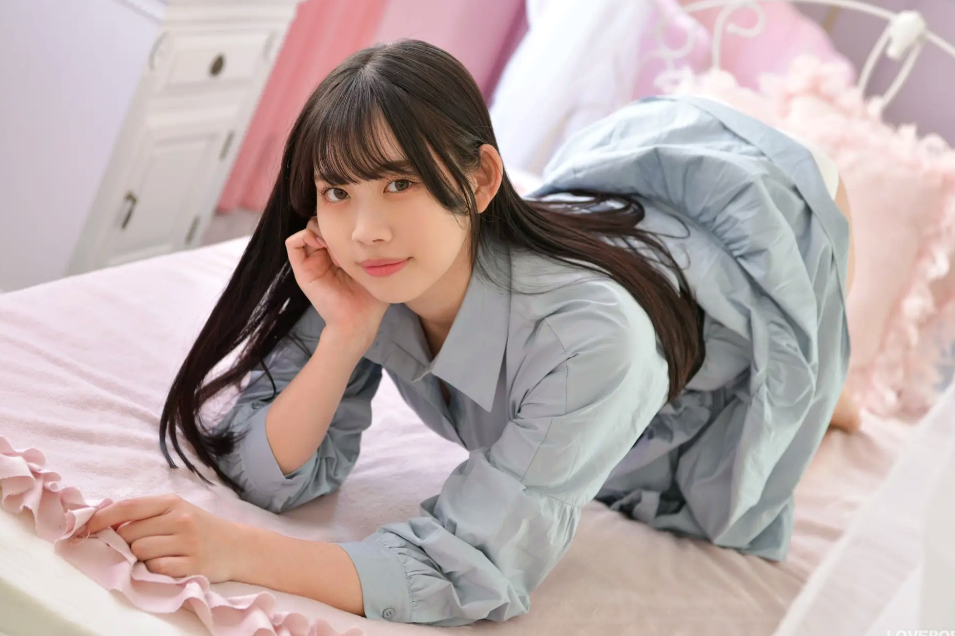 Gallery - [LOVEPOP] Seina Shinomi 篠見星奈 Photoset 04 衬衫裙居家清新私房写真日本清新家居私房照气质 女神私房照_秀色女神 - image 67