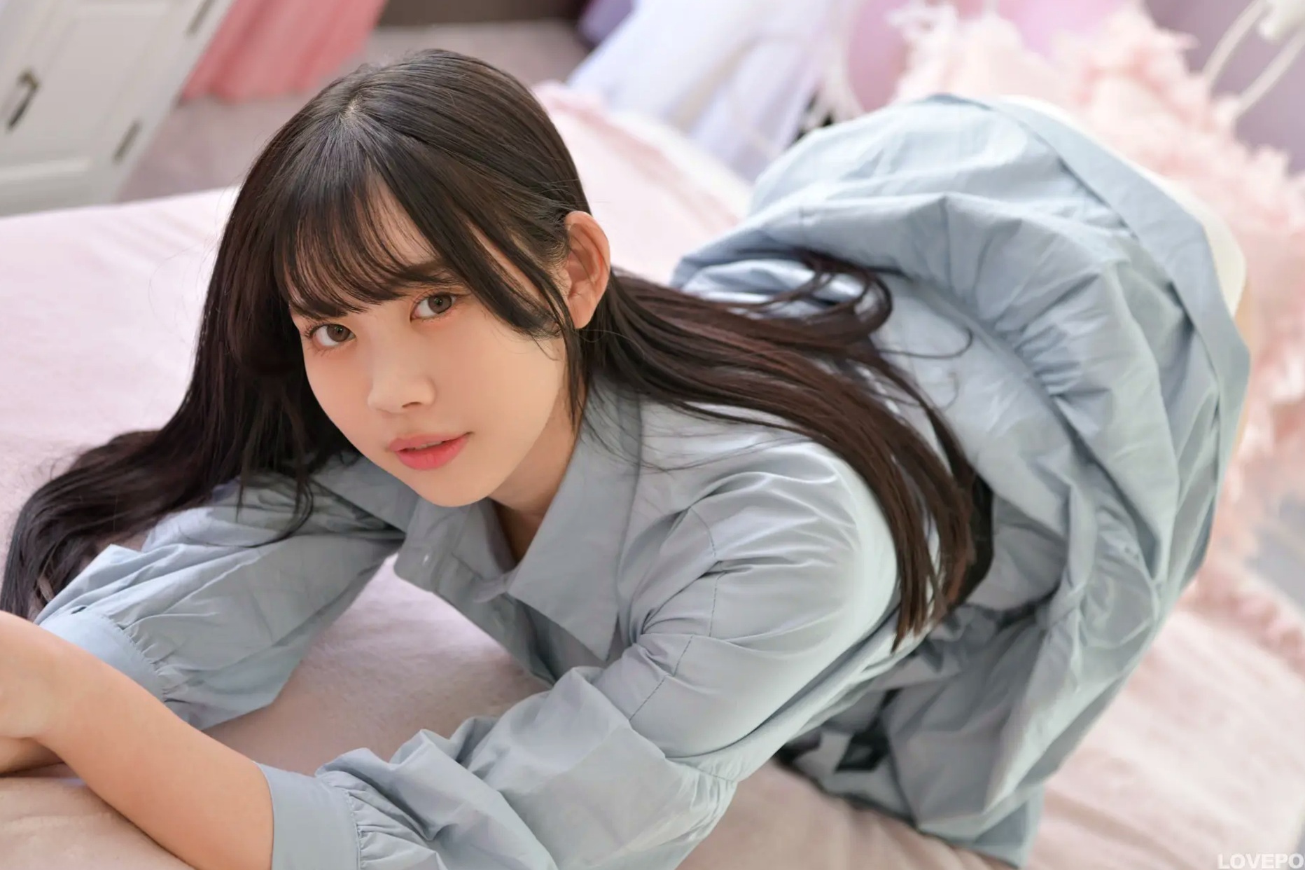 Gallery - [LOVEPOP] Seina Shinomi 篠見星奈 Photoset 04 衬衫裙居家清新私房写真日本清新家居私房照气质 女神私房照_秀色女神 - image 68