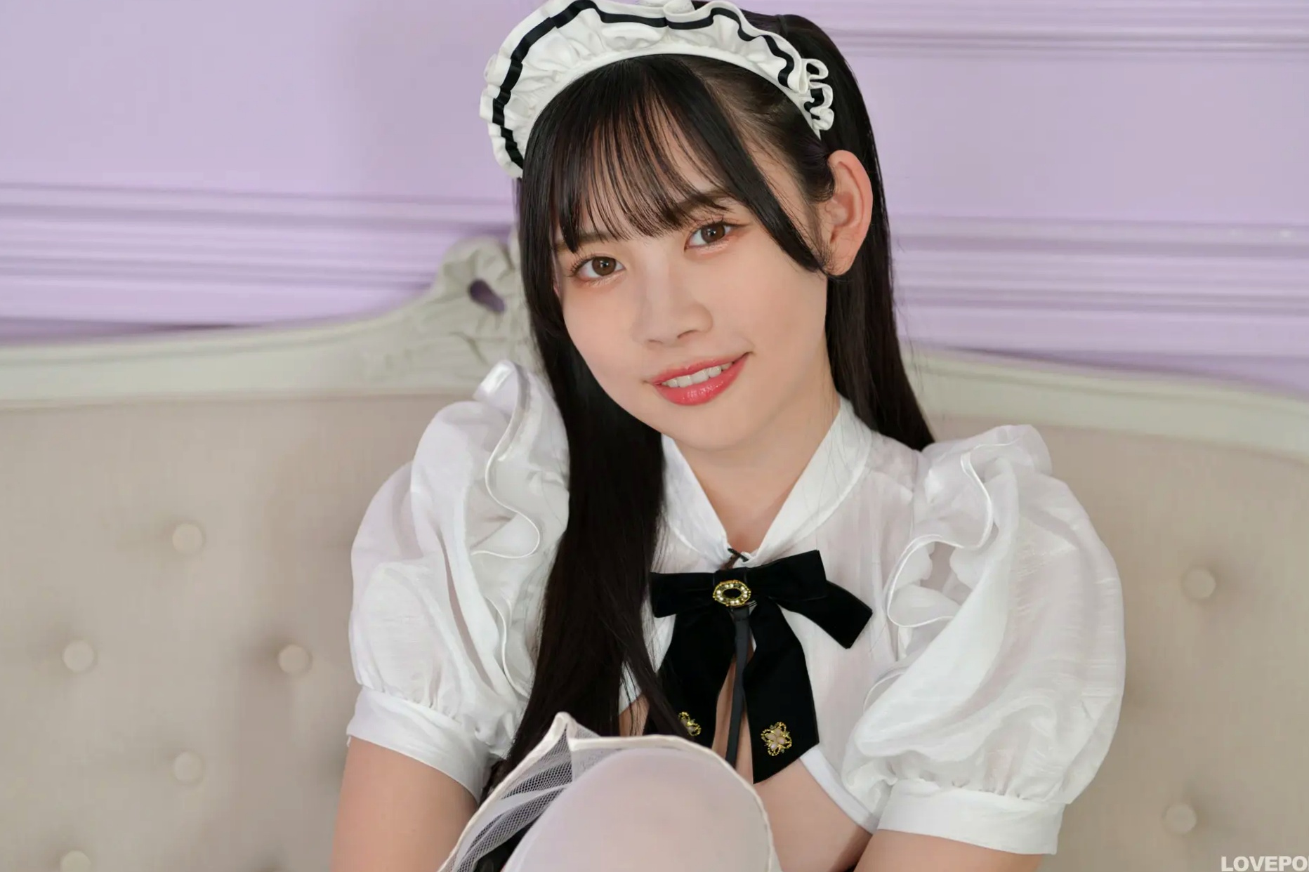Gallery - [LOVEPOP] Seina Shinomi 篠見星奈 Photoset 02 萌系清纯女仆装角色扮演写真日本角色扮演制服清纯诱惑 女神私房照_秀色女神 - image 32