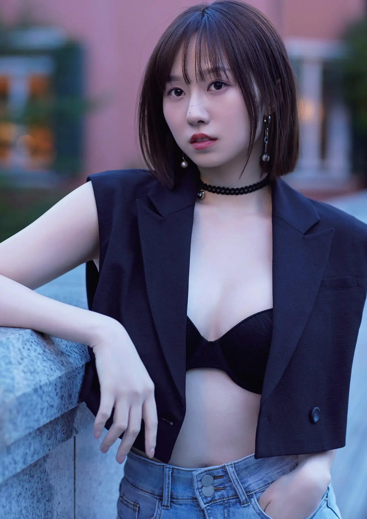 斐棋 - 一棋一會 清纯甜美内衣私房与日系街拍写真