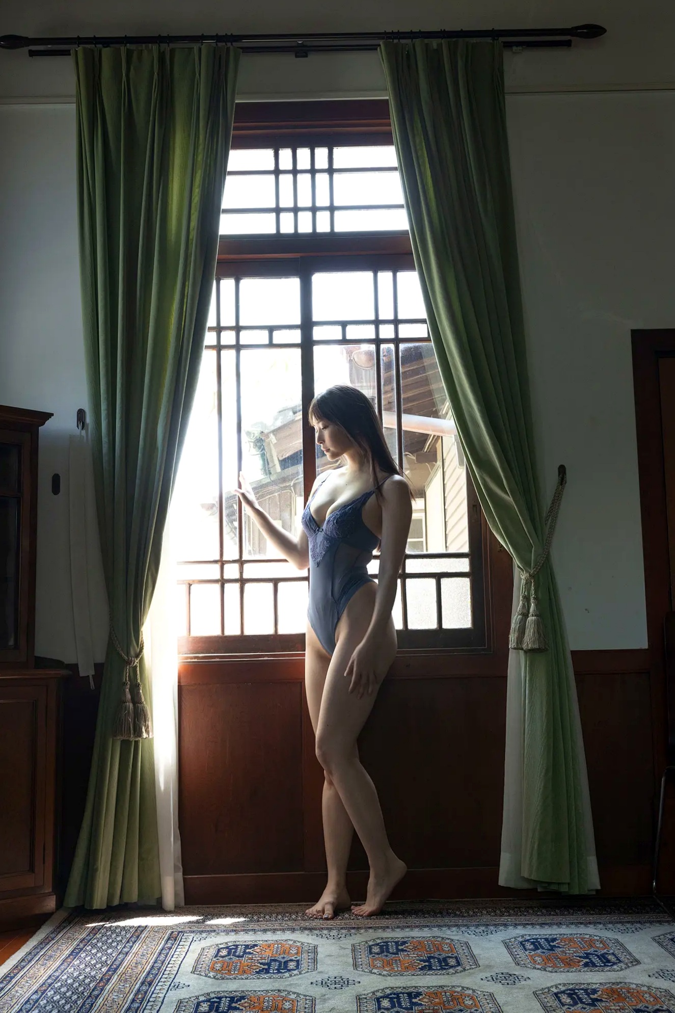 Gallery - あまつまりな - 湿った夏の艶めき 日系复古私房蕾丝内衣性感写真日本私房照性感内衣美臀 女神私房照_秀色女神 - image 13