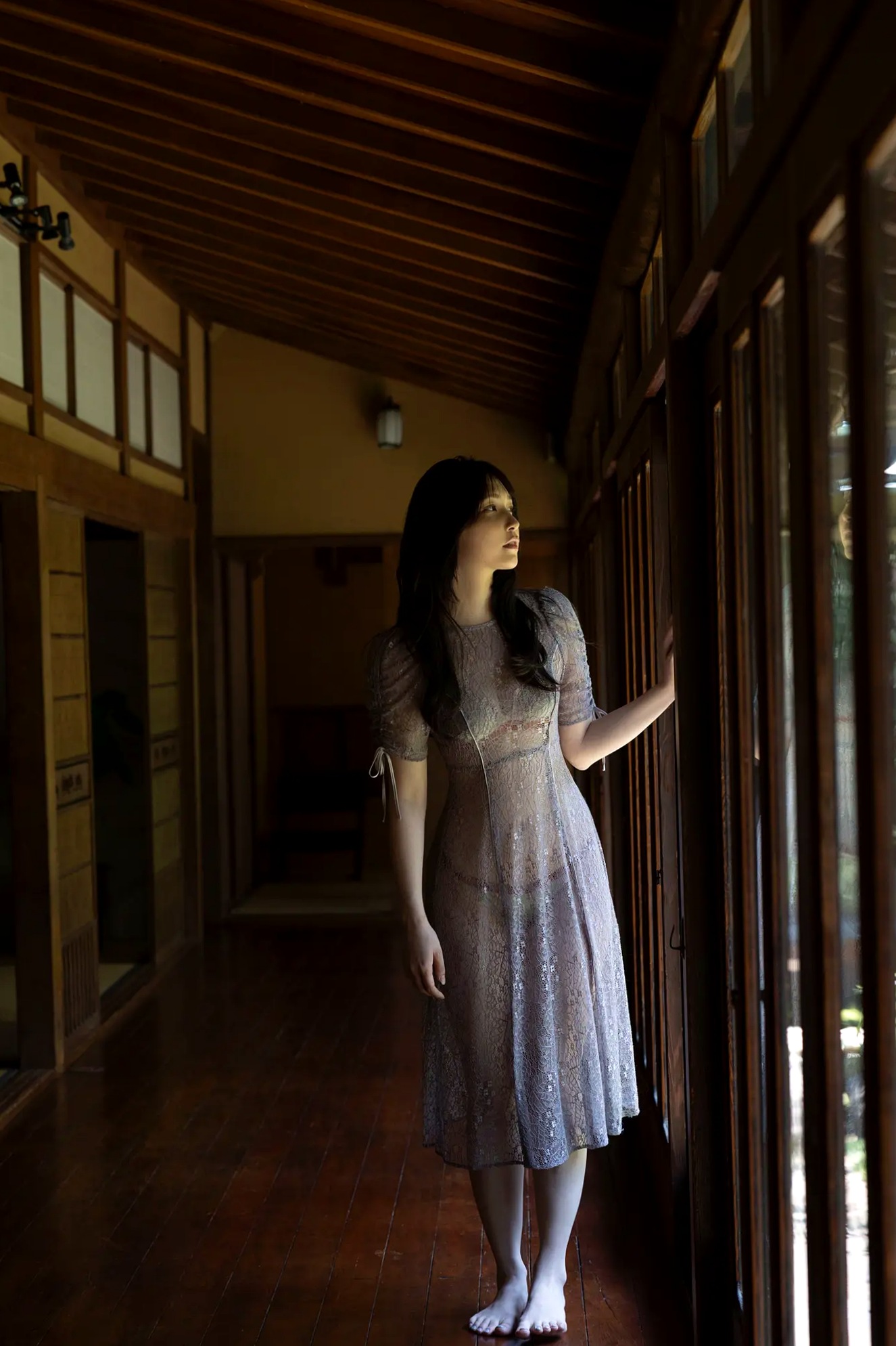 Gallery - あまつまりな - 湿った夏の艶めき 日系复古私房蕾丝内衣性感写真日本私房照性感内衣美臀 女神私房照_秀色女神 - image 38