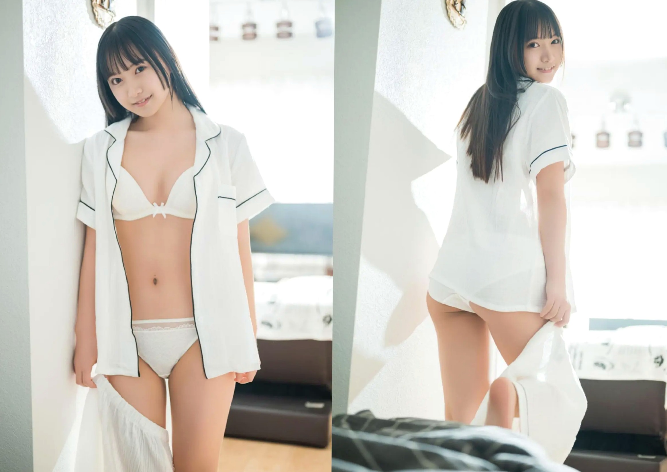 Gallery - 愛染ねね - 愛されドール 日系家居内衣私房照与海边治愈清纯写真日本内衣清纯家居私房照 女神私房照_秀色女神 - image 16