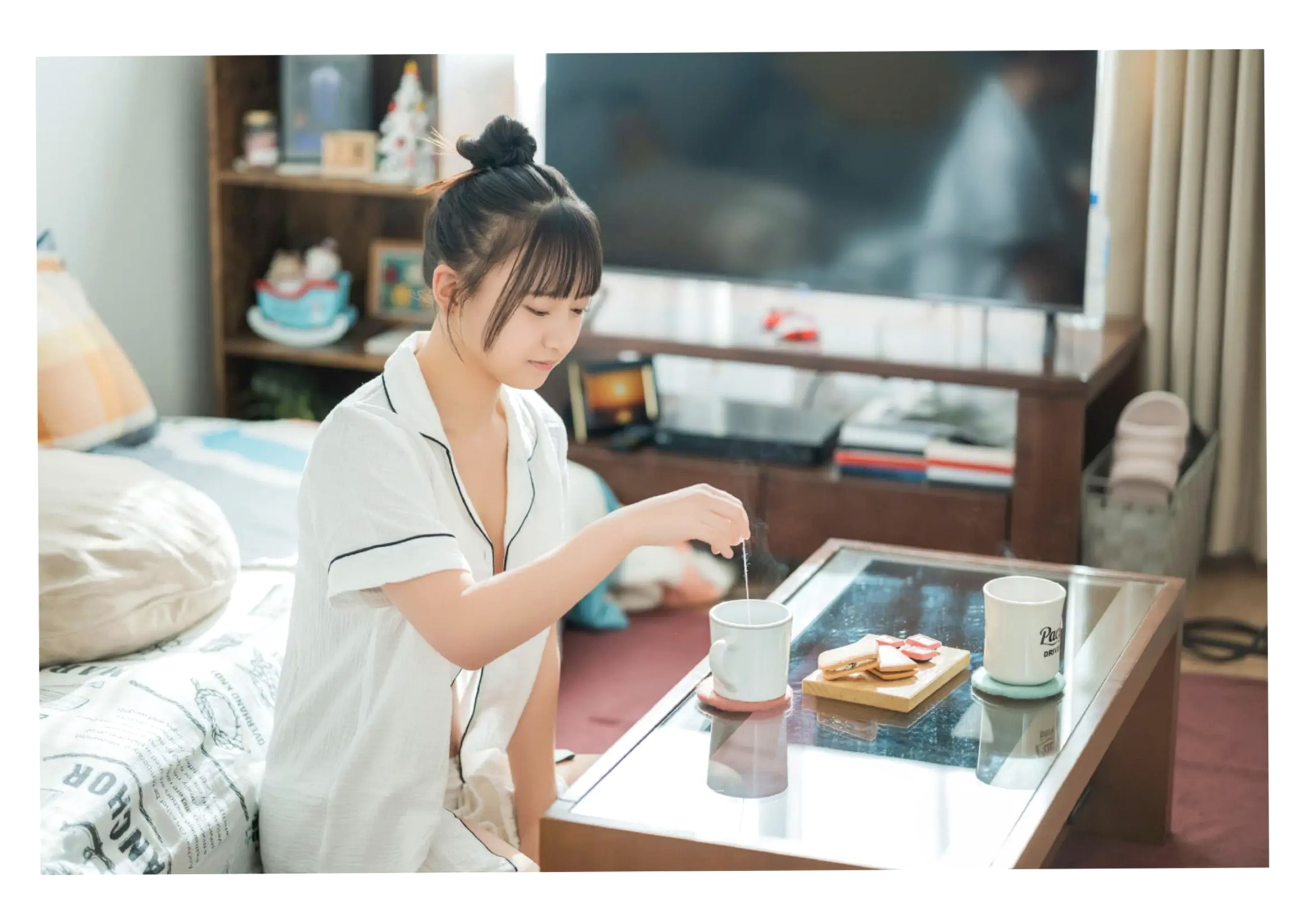 Gallery - 愛染ねね - 愛されドール 日系家居内衣私房照与海边治愈清纯写真日本内衣清纯家居私房照 女神私房照_秀色女神 - image 20