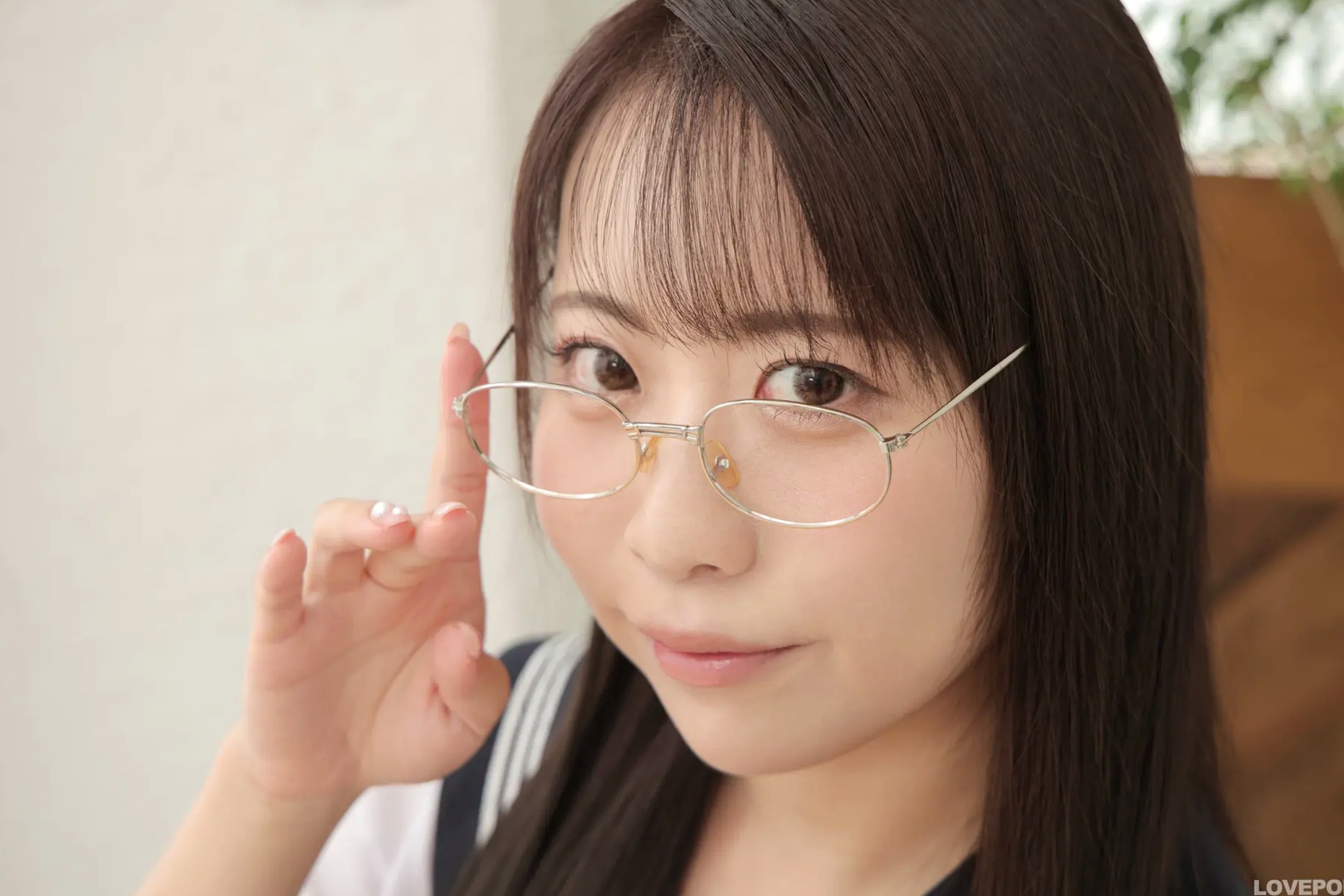 [LOVEPOP] Fureia ふれいあ Photoset 01 日系水手校服眼镜诱惑性感美臀写真