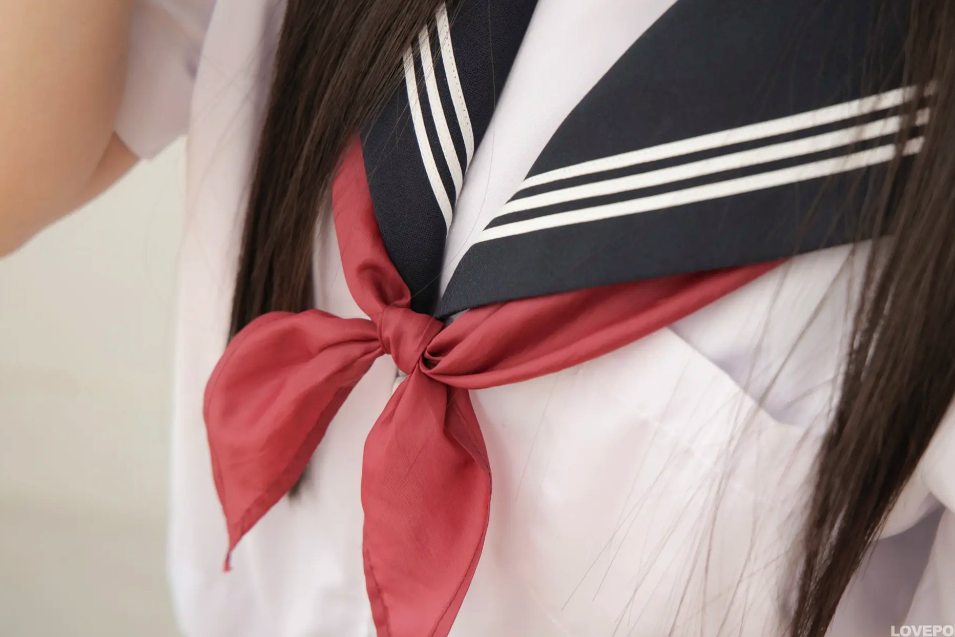[LOVEPOP] Fureia ふれいあ Photoset 01 日系水手校服眼镜诱惑性感美臀写真
