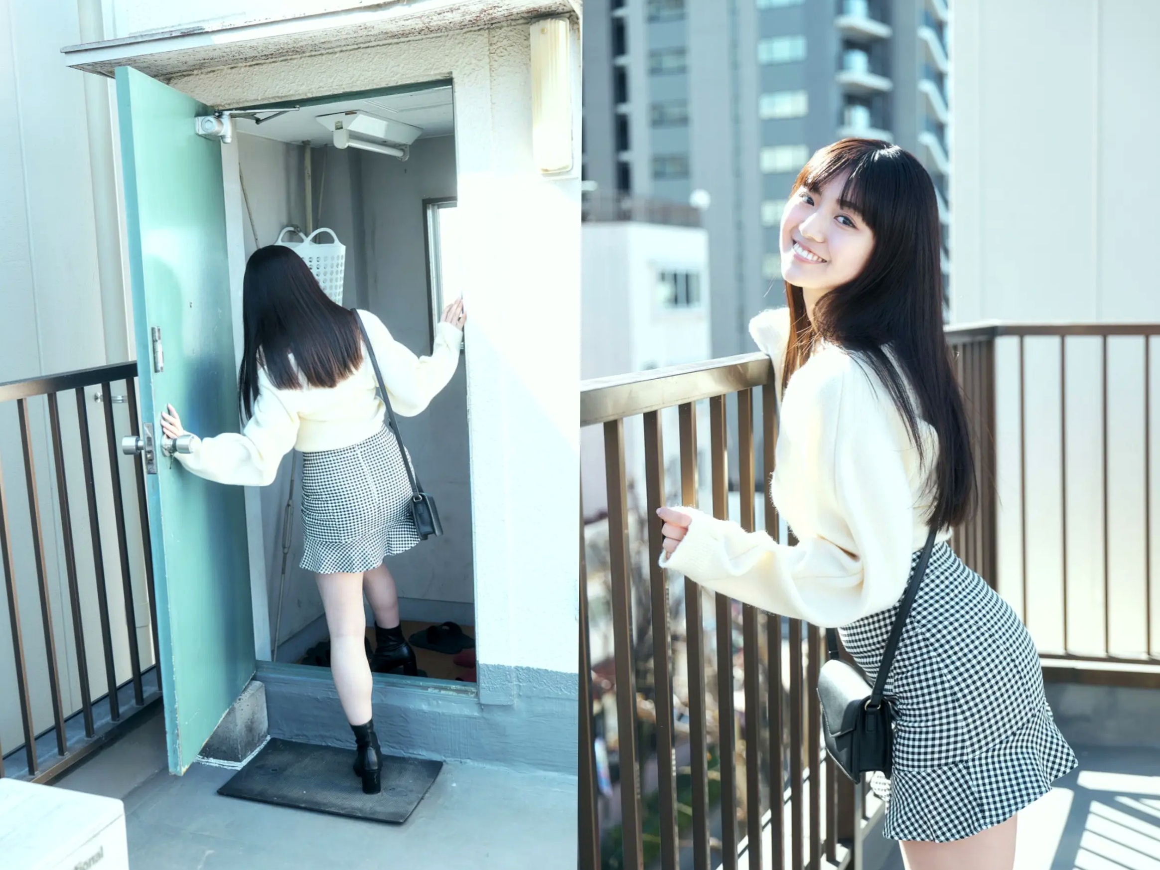 豊田ルナ 丰田露娜《ヒロインは幼馴染み》清新家居写真 性感比基尼与私房连体衣