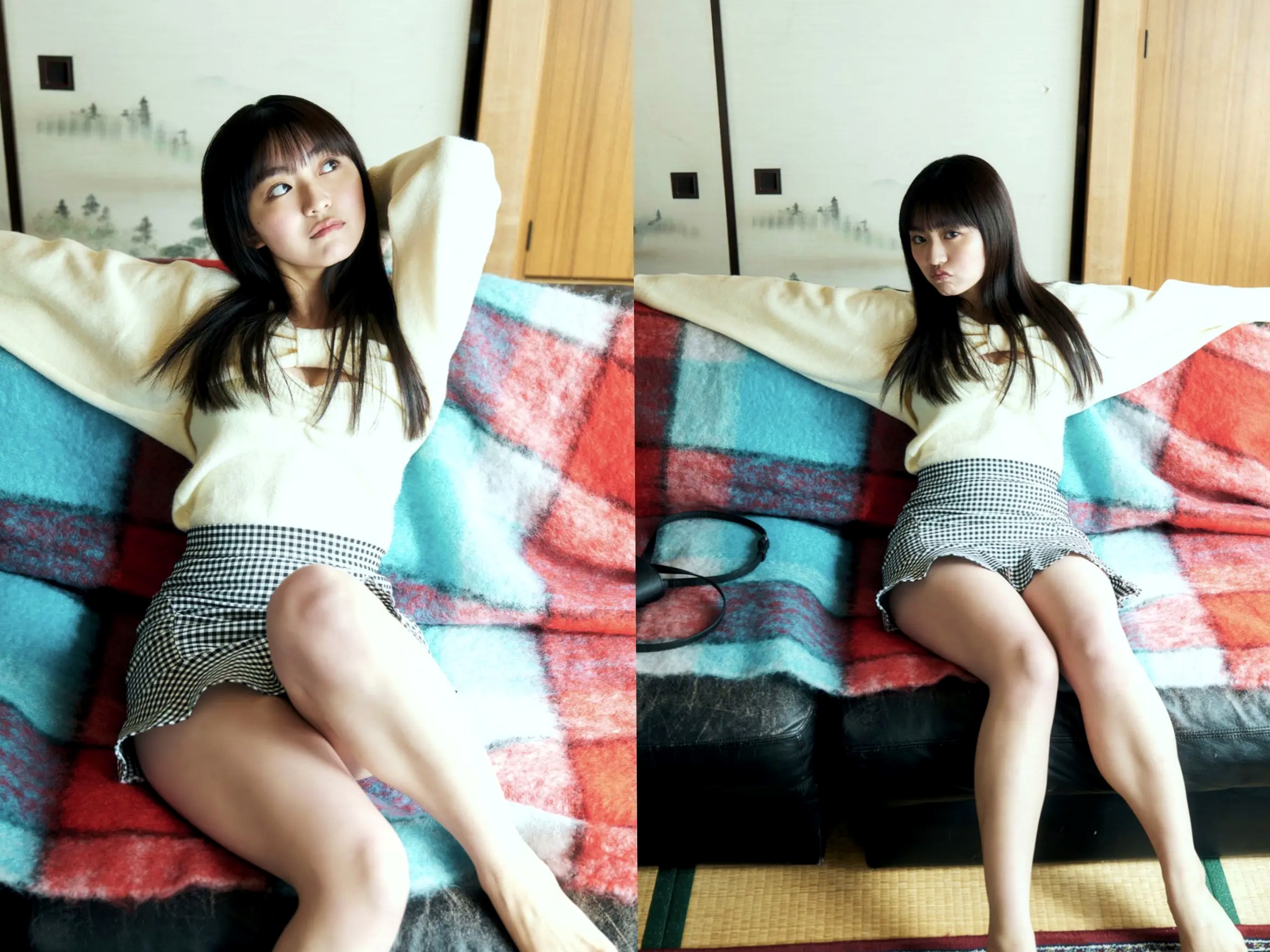 豊田ルナ 丰田露娜《ヒロインは幼馴染み》清新家居写真 性感比基尼与私房连体衣