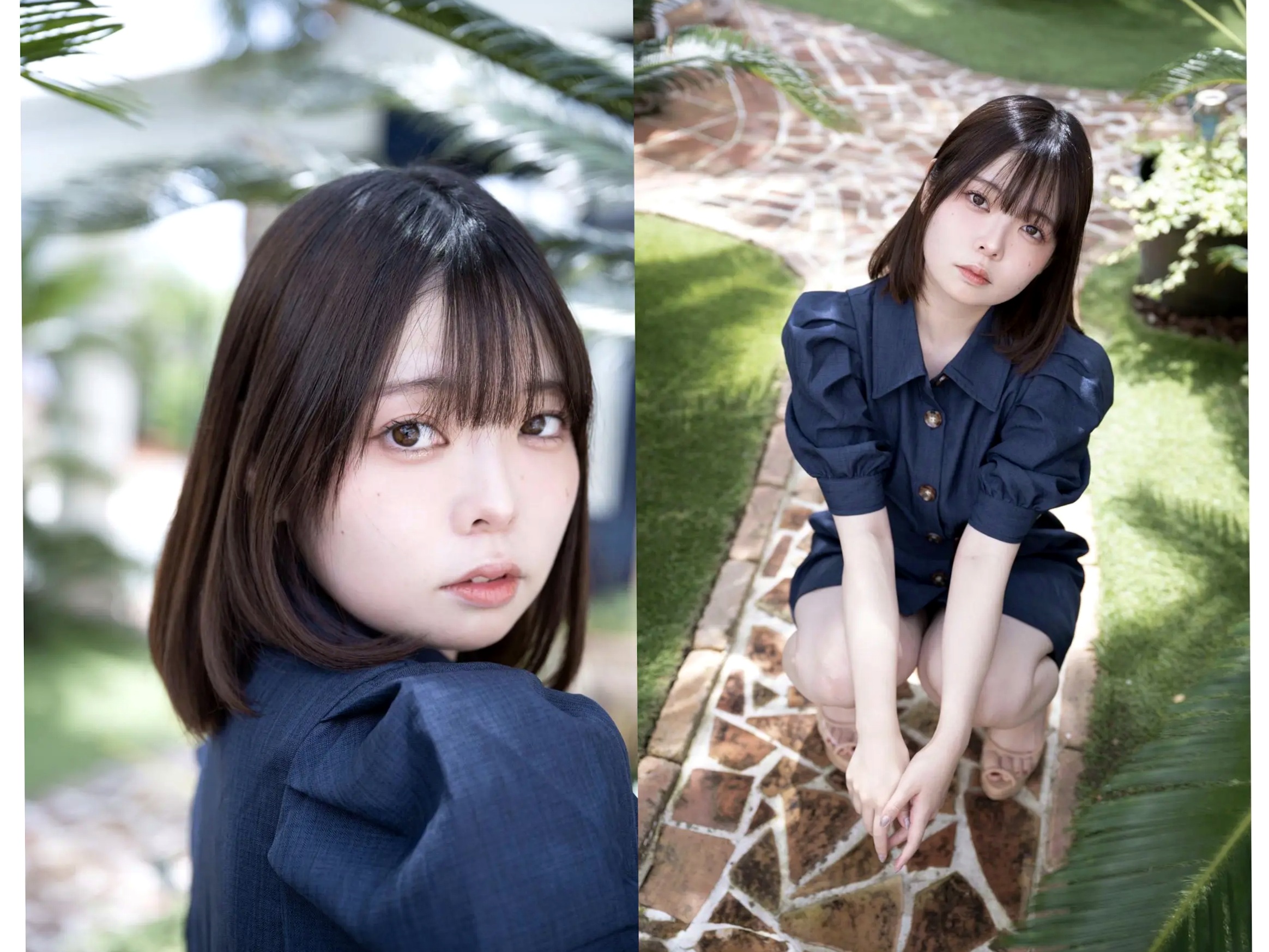 やなぎばころん - 桃の感触 日本清纯少女纯白比基尼家居私房写真