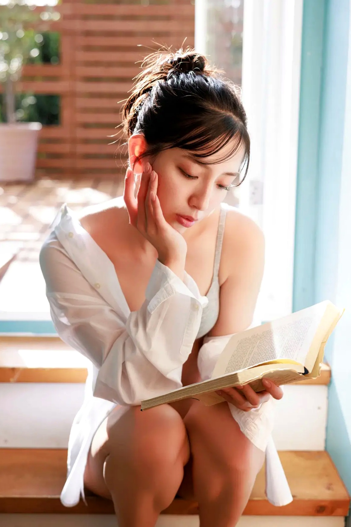 池永百合 - 日系家居内衣私房性感写真