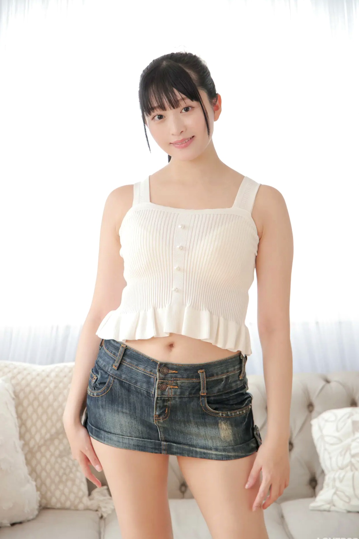 [LOVEPOP] Ayane Mitsuki 美月絢音 Photoset 06 性感牛仔短裙家居私房写真
