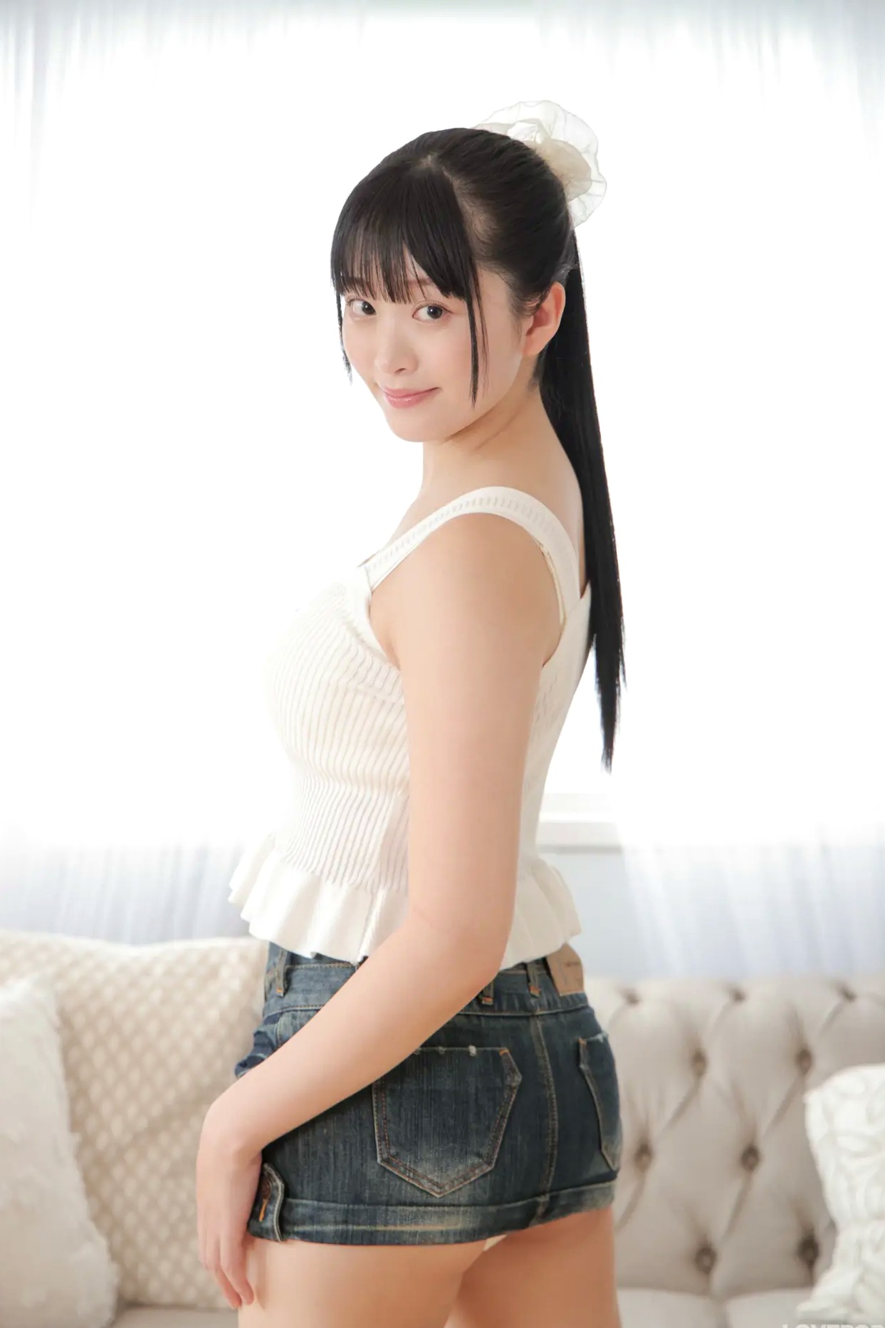[LOVEPOP] Ayane Mitsuki 美月絢音 Photoset 06 性感牛仔短裙家居私房写真