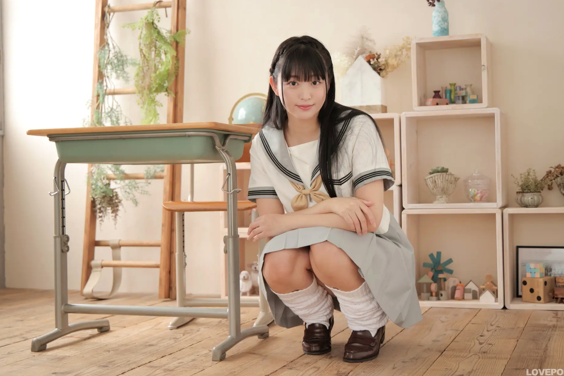 [LOVEPOP] Ayane Mitsuki 美月絢音 Photoset 02 日系校服JK制服清纯美腿私房