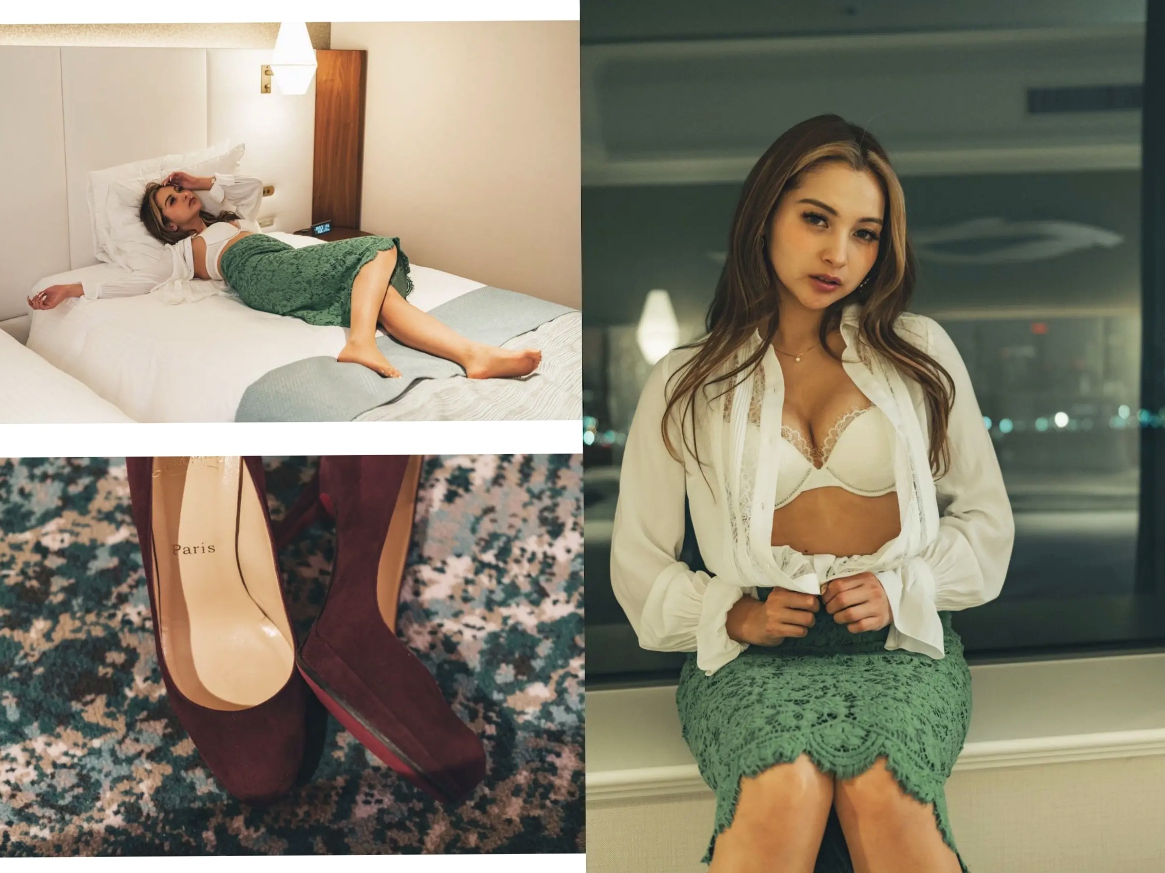 ゆきぽよ - 君がみせた本当の姿 | 日本混血女神性感内衣浴室私房写真