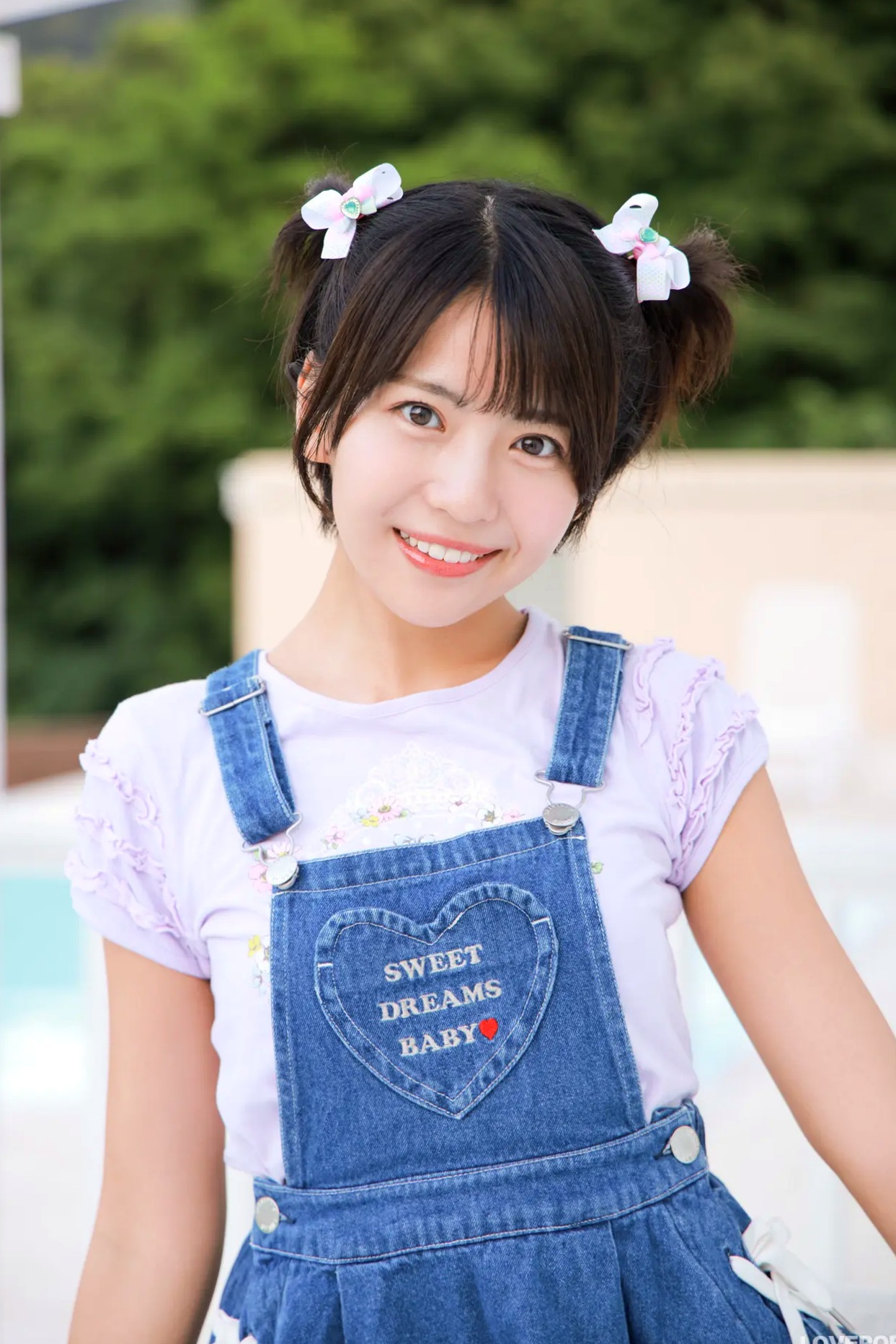 [LOVEPOP] Moeka Sasaki 佐々木萌香 Photoset 28 户外双马尾牛仔裙清纯写真