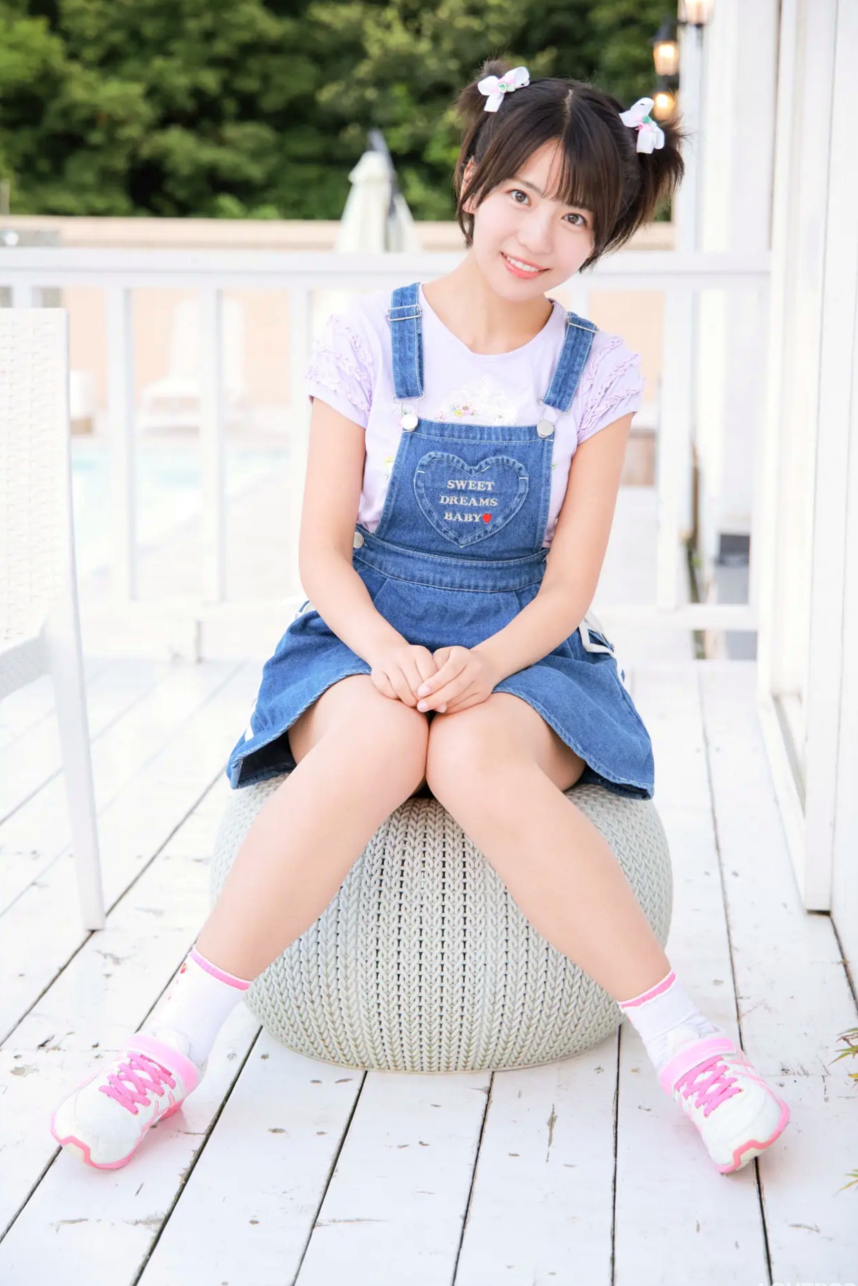 [LOVEPOP] Moeka Sasaki 佐々木萌香 Photoset 28 户外双马尾牛仔裙清纯写真