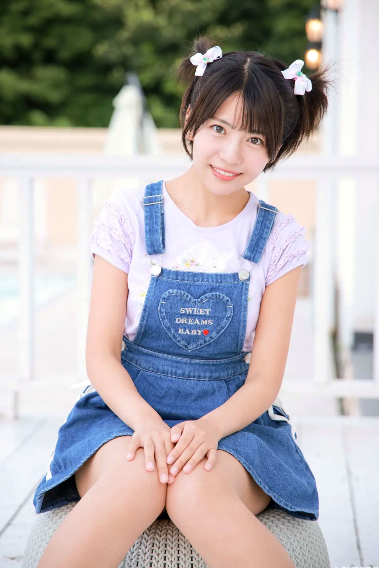 [LOVEPOP] Moeka Sasaki 佐々木萌香 Photoset 28 户外双马尾牛仔裙清纯写真