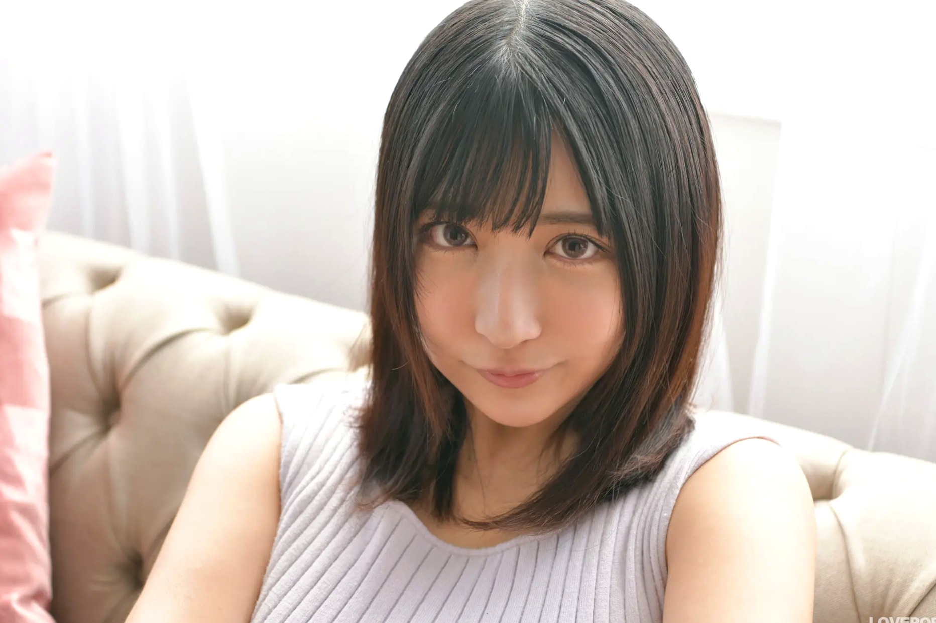 [LOVEPOP] Kaoru Ichihara 市原薫 Photoset 05 居家针织长裙温柔气质写真