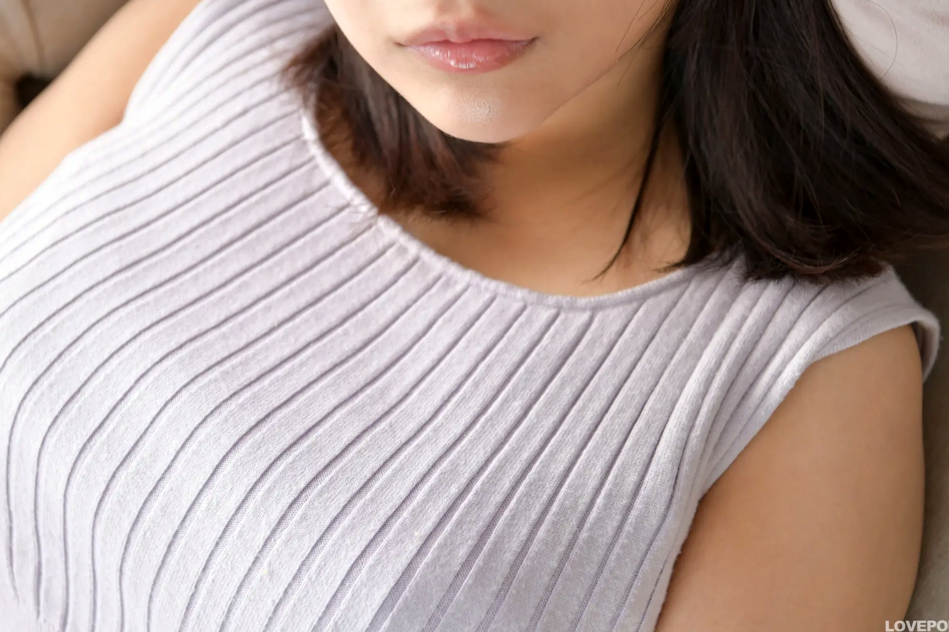 [LOVEPOP] Kaoru Ichihara 市原薫 Photoset 05 居家针织长裙温柔气质写真