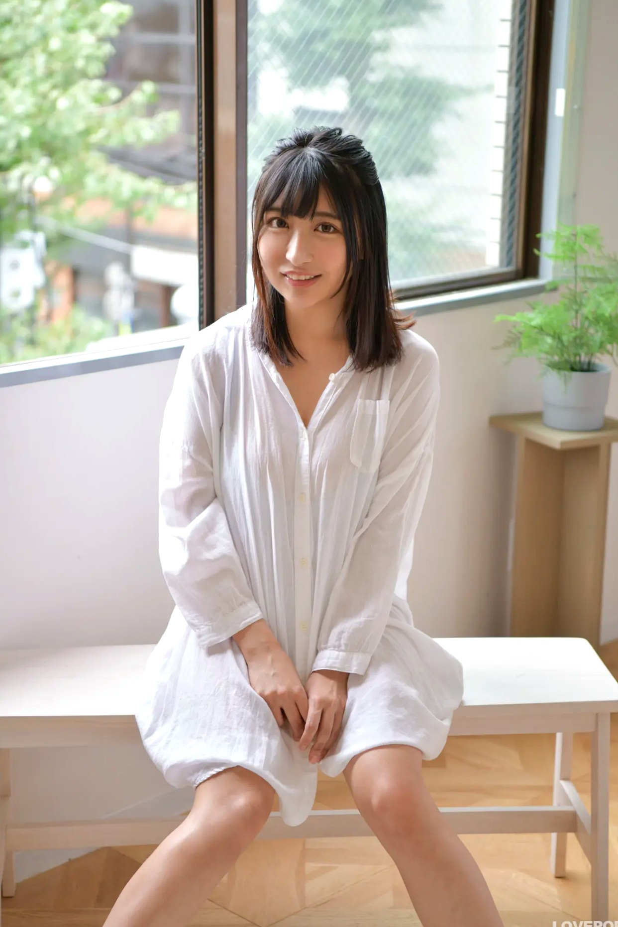 [LOVEPOP] Kaoru Ichihara 市原薫 Photoset 04 日系家居白衬衫内衣私房性感写真