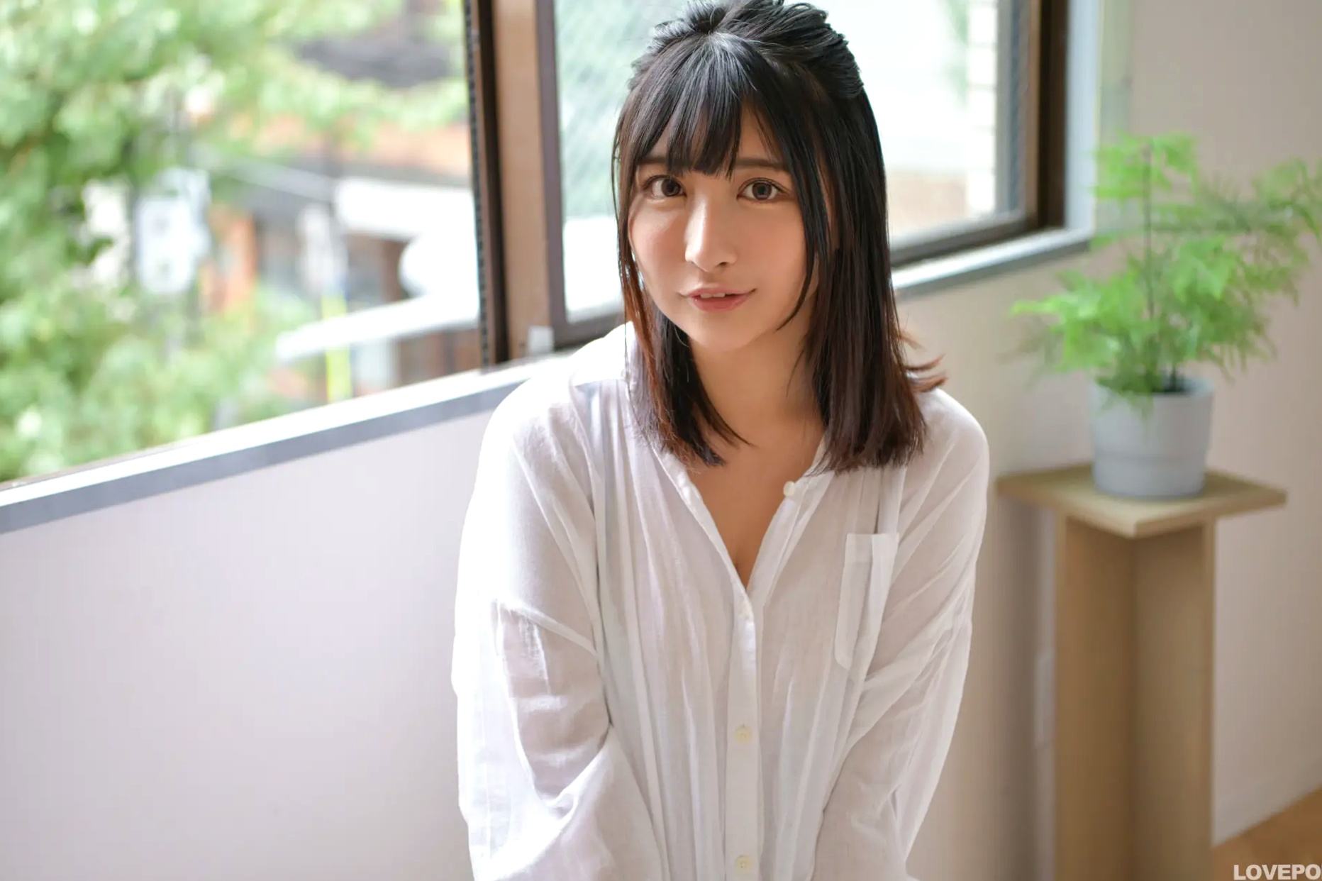 [LOVEPOP] Kaoru Ichihara 市原薫 Photoset 04 日系家居白衬衫内衣私房性感写真