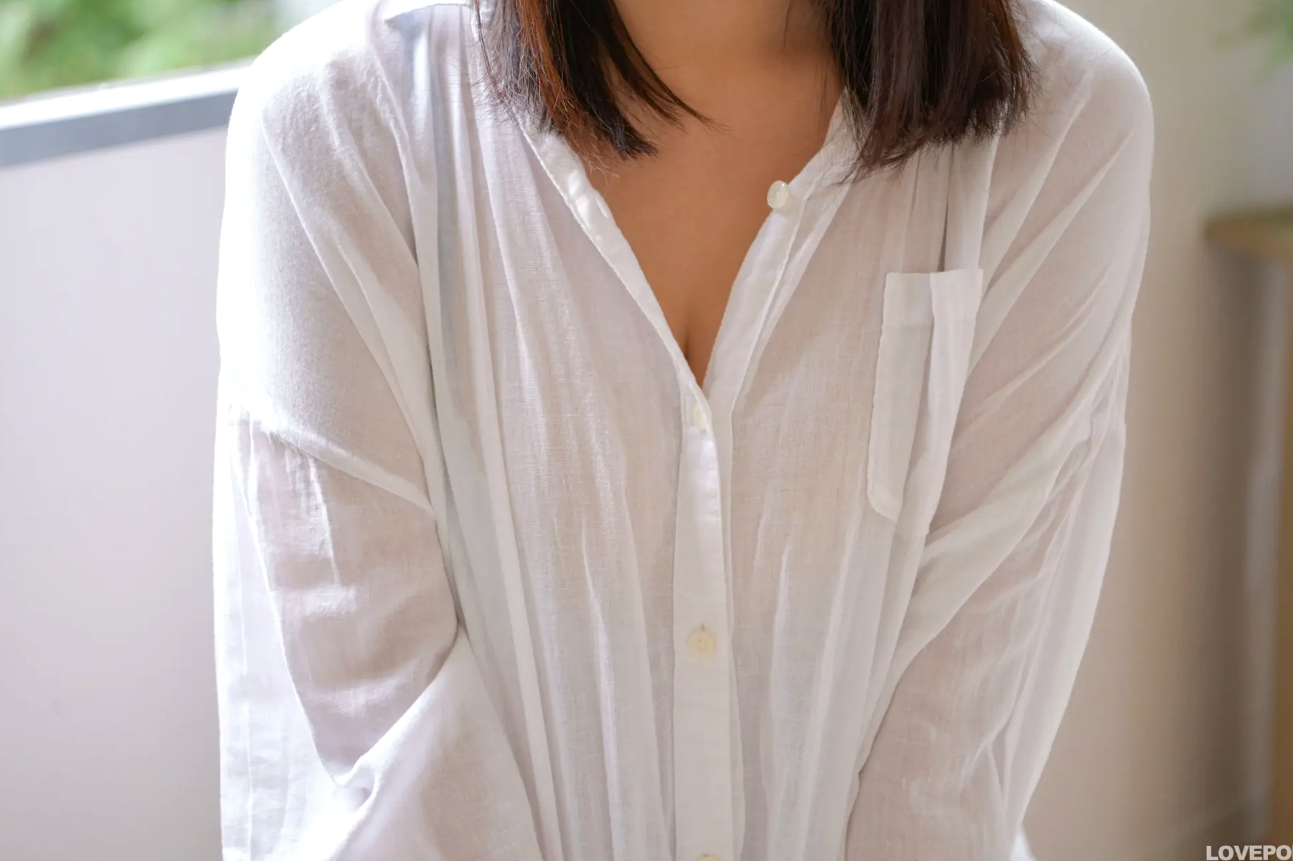 [LOVEPOP] Kaoru Ichihara 市原薫 Photoset 04 日系家居白衬衫内衣私房性感写真