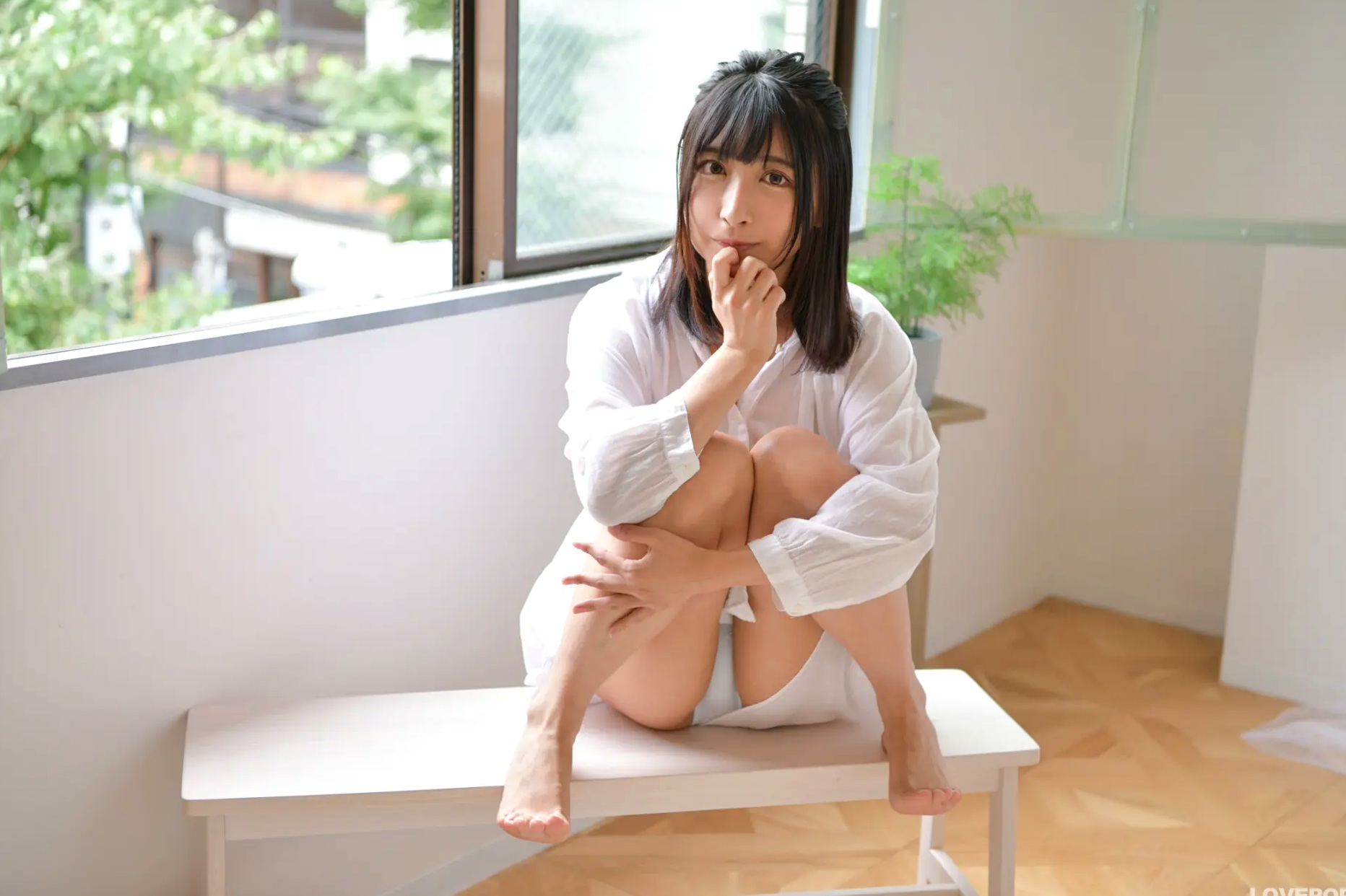 [LOVEPOP] Kaoru Ichihara 市原薫 Photoset 04 日系家居白衬衫内衣私房性感写真