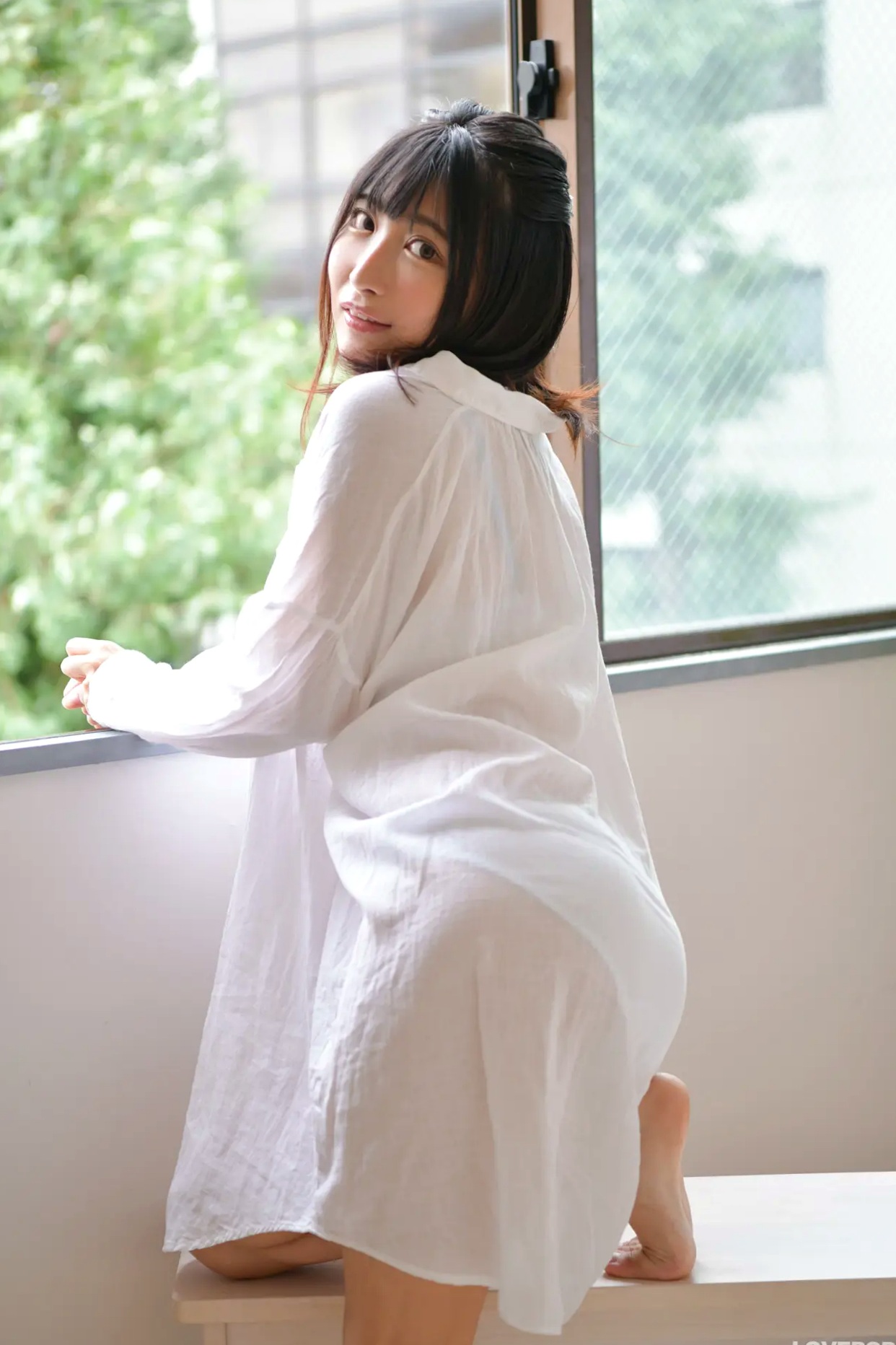 [LOVEPOP] Kaoru Ichihara 市原薫 Photoset 04 日系家居白衬衫内衣私房性感写真