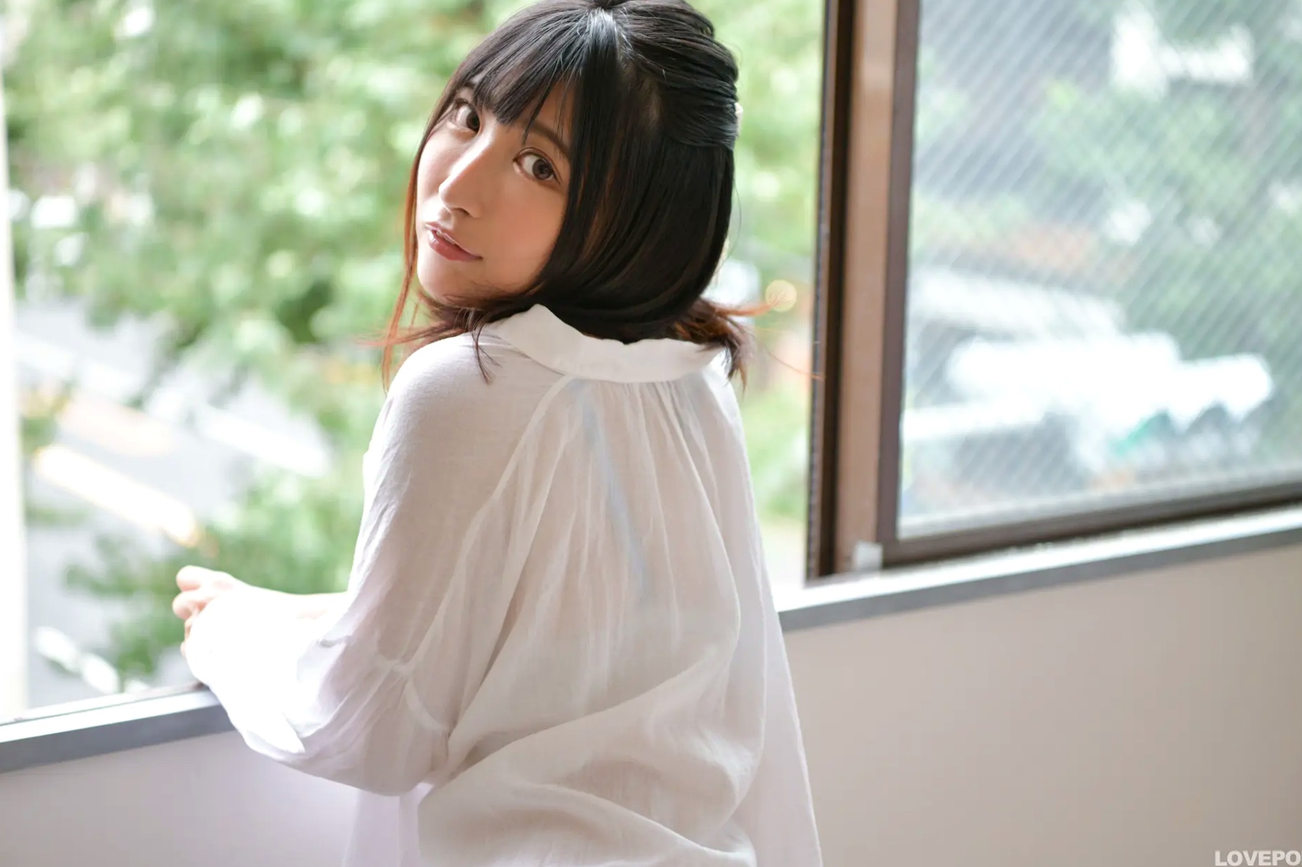 [LOVEPOP] Kaoru Ichihara 市原薫 Photoset 04 日系家居白衬衫内衣私房性感写真