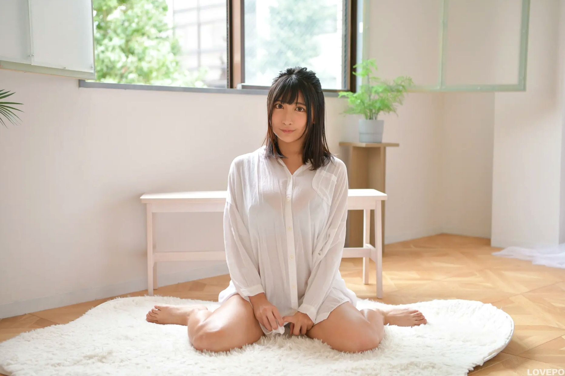 [LOVEPOP] Kaoru Ichihara 市原薫 Photoset 04 日系家居白衬衫内衣私房性感写真