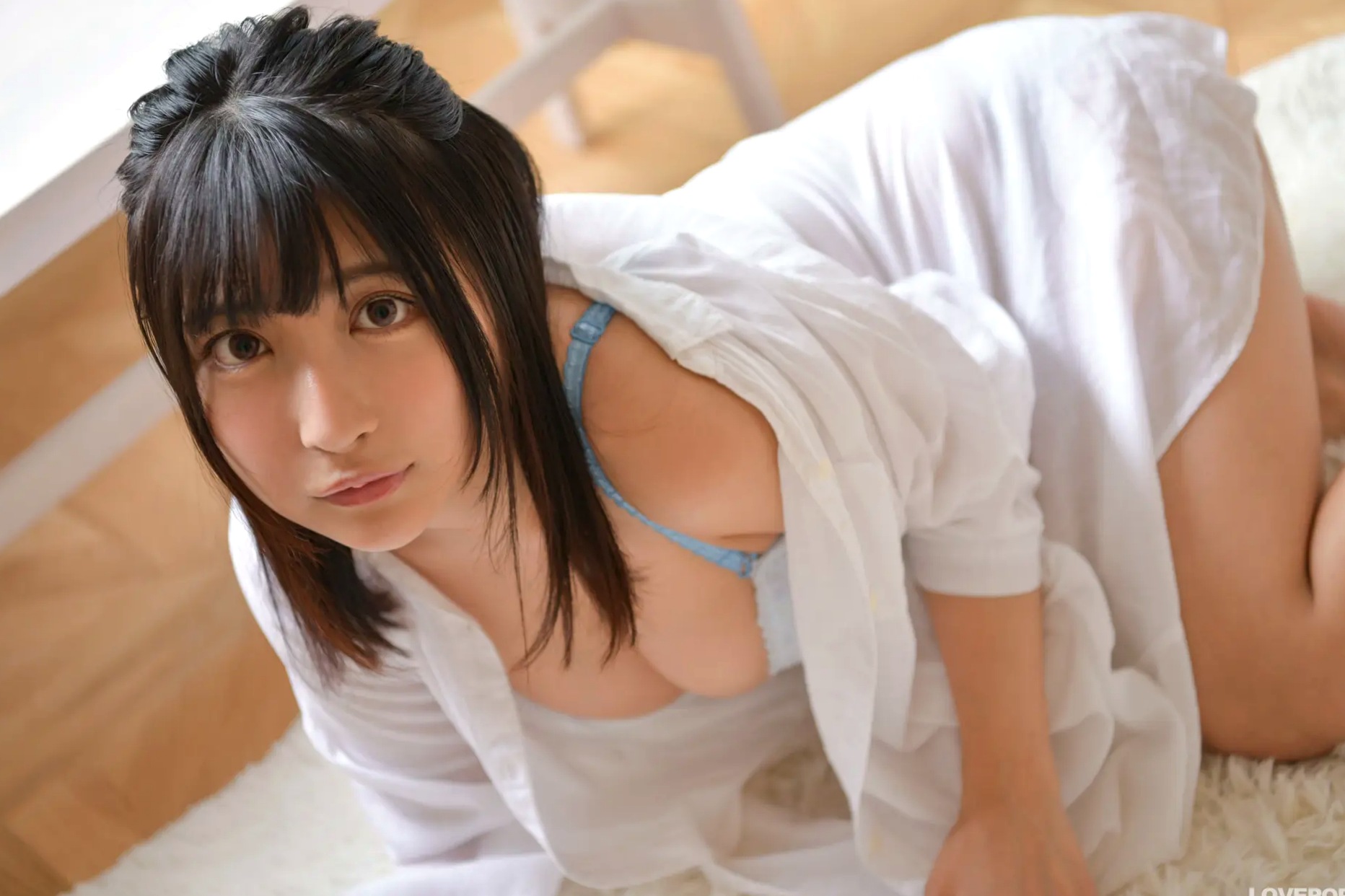 [LOVEPOP] Kaoru Ichihara 市原薫 Photoset 04 日系家居白衬衫内衣私房性感写真